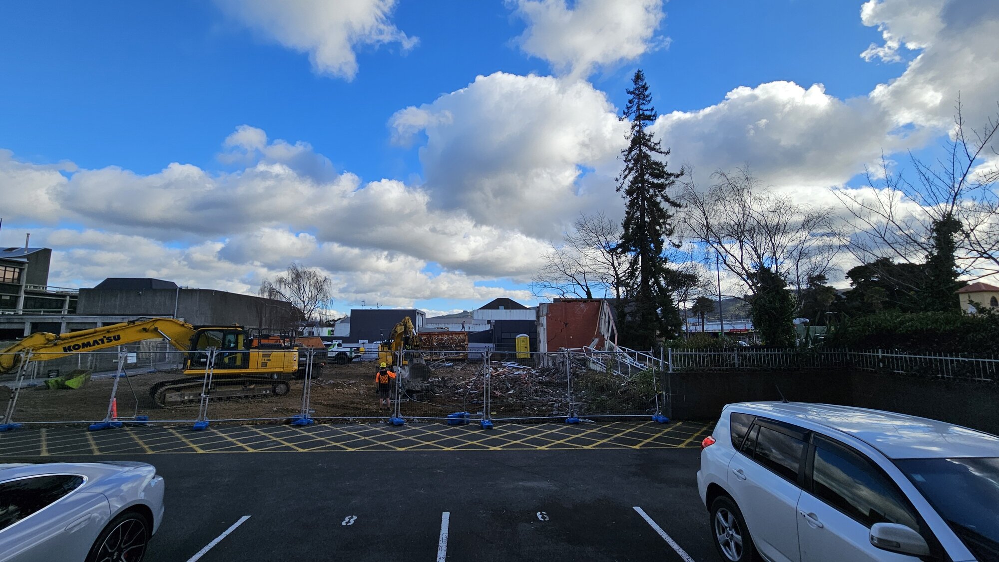 Upper Hutt Courthouse Demolition; July 2025