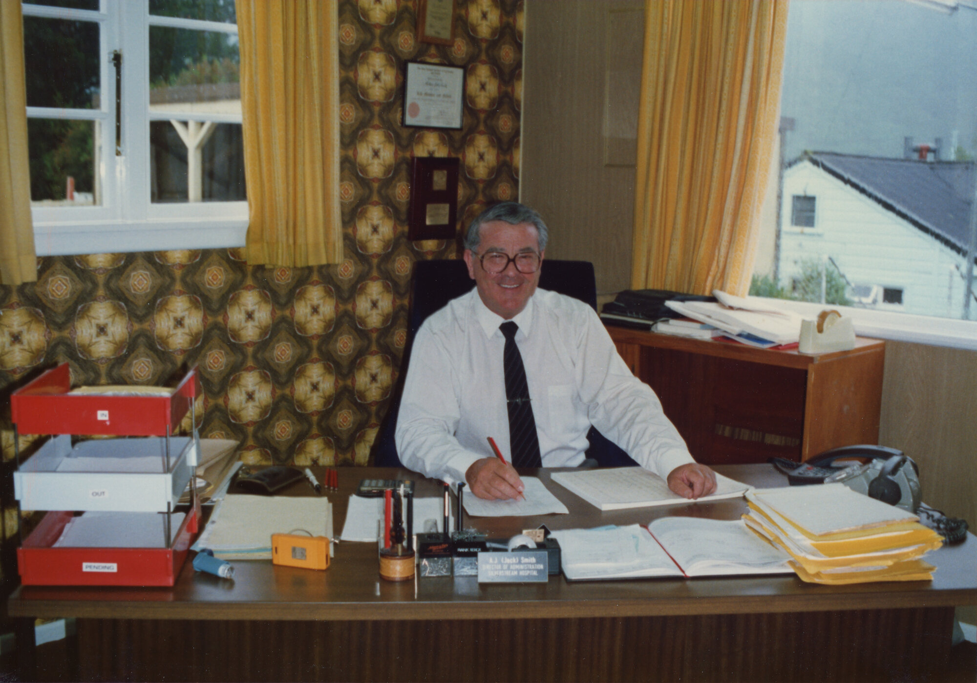 Silverstream Hospital; A. J. (Jack) Smith; 1988