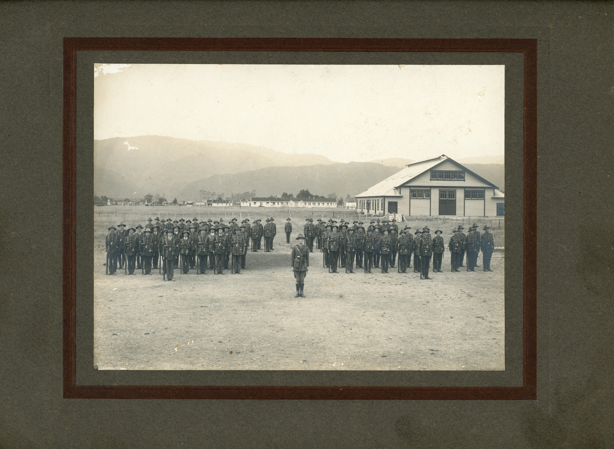 Trentham Military Camp; WWI Territorials; Undated
