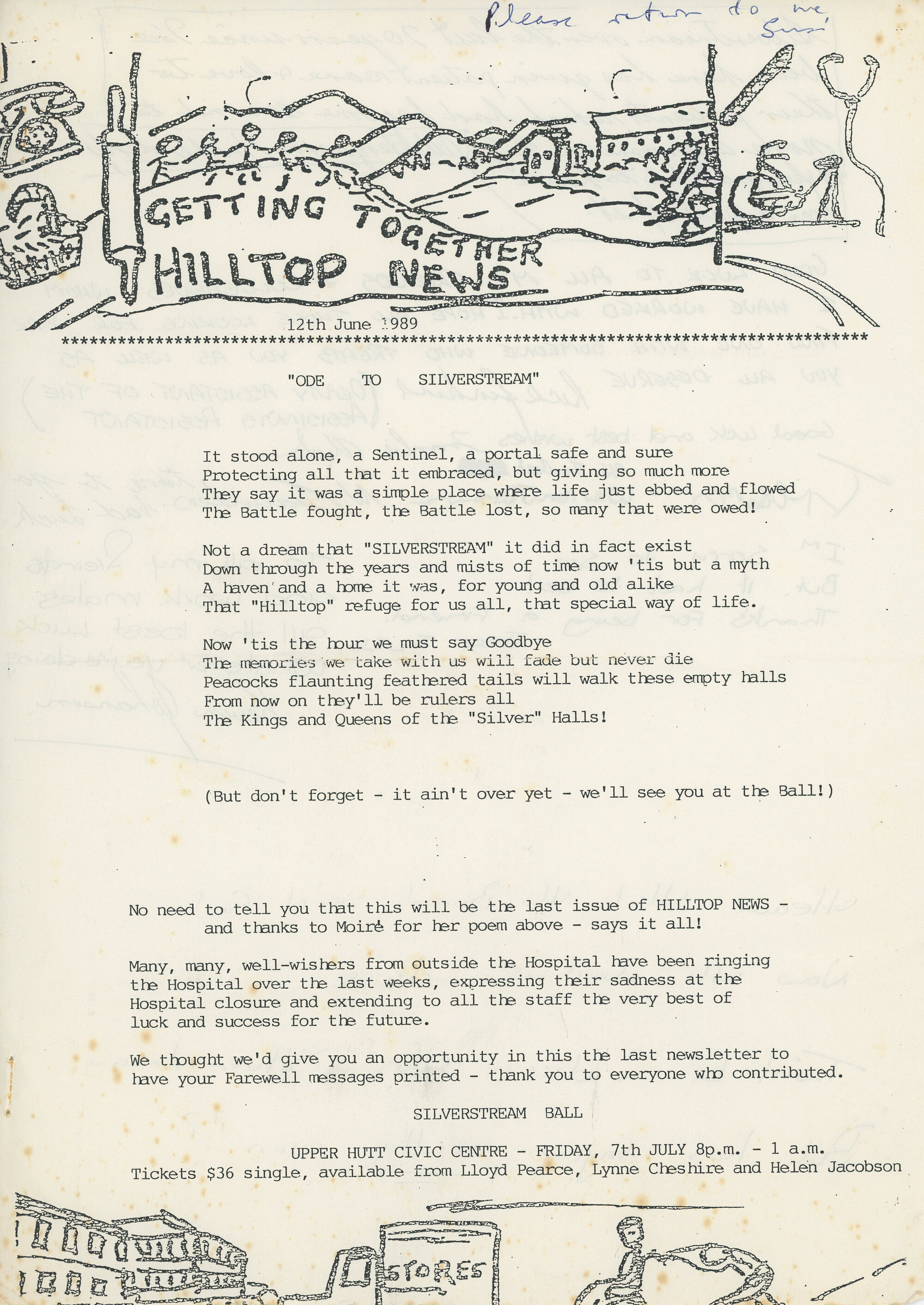 Getting Together: Hilltop News; 12 June 1989