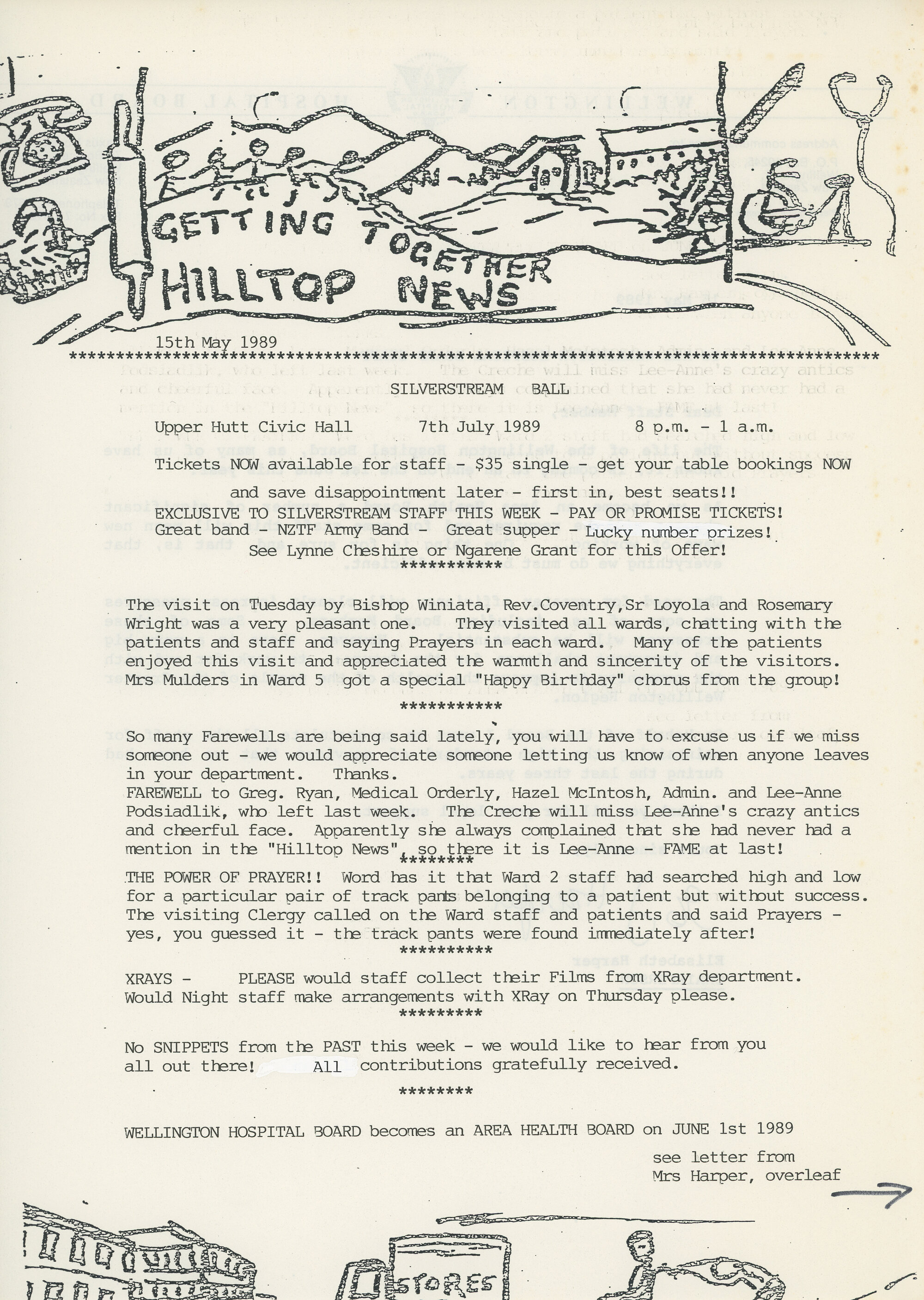 Getting Together: Hilltop News; 15 May 1989