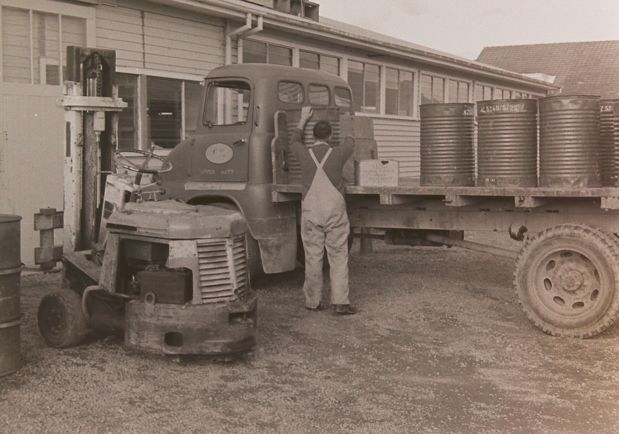 Tasman Vaccine Laboratory; Loading Area; ca. 1968