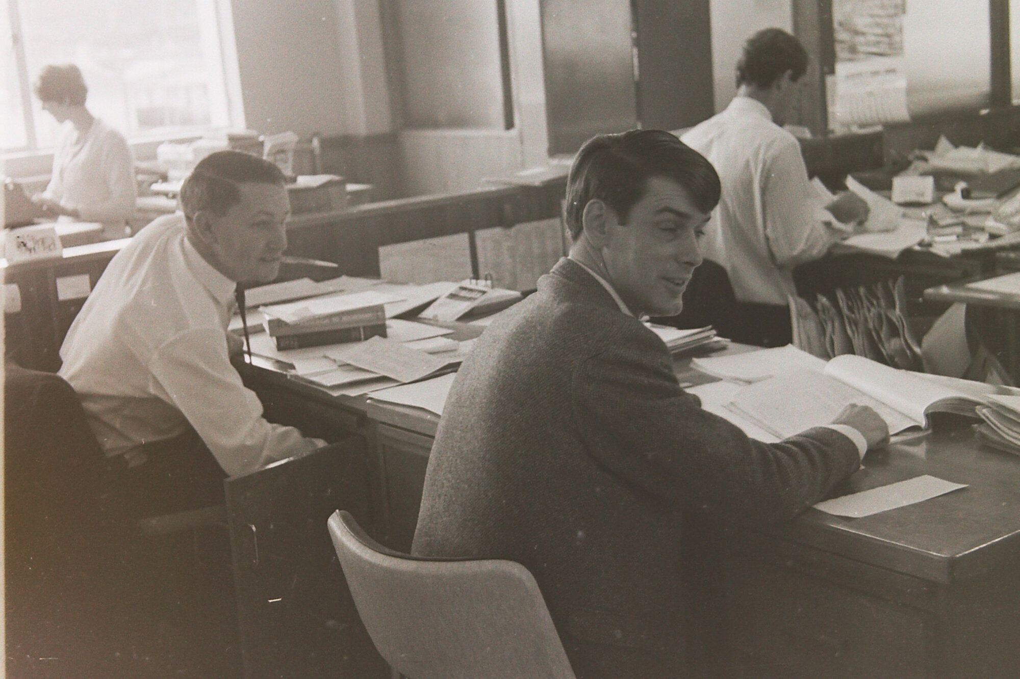 Tasman Vaccine Laboratory; Offices; ca. 1968