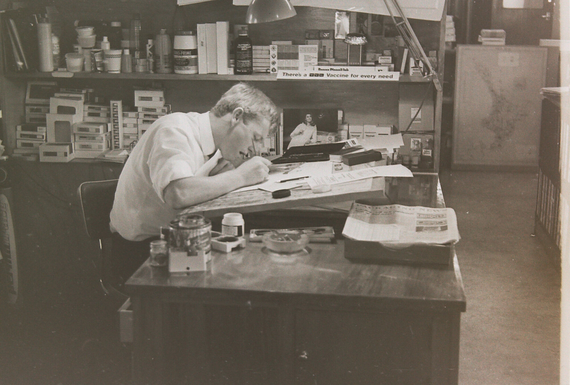 Tasman Vaccine Laboratory; Packaging Design[?]; ca. 1968