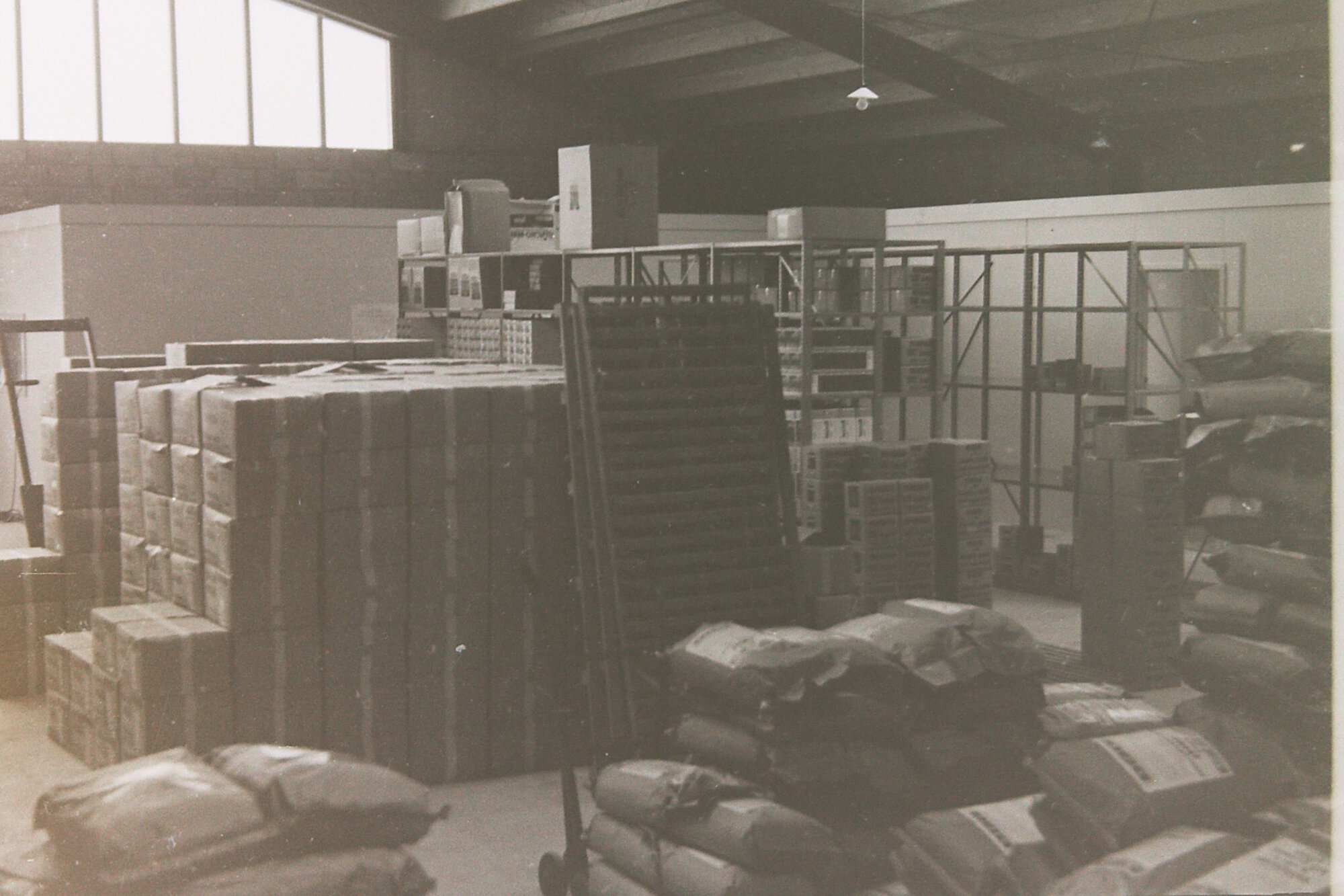 Tasman Vaccine Laboratory; Storage Area; ca. 1968