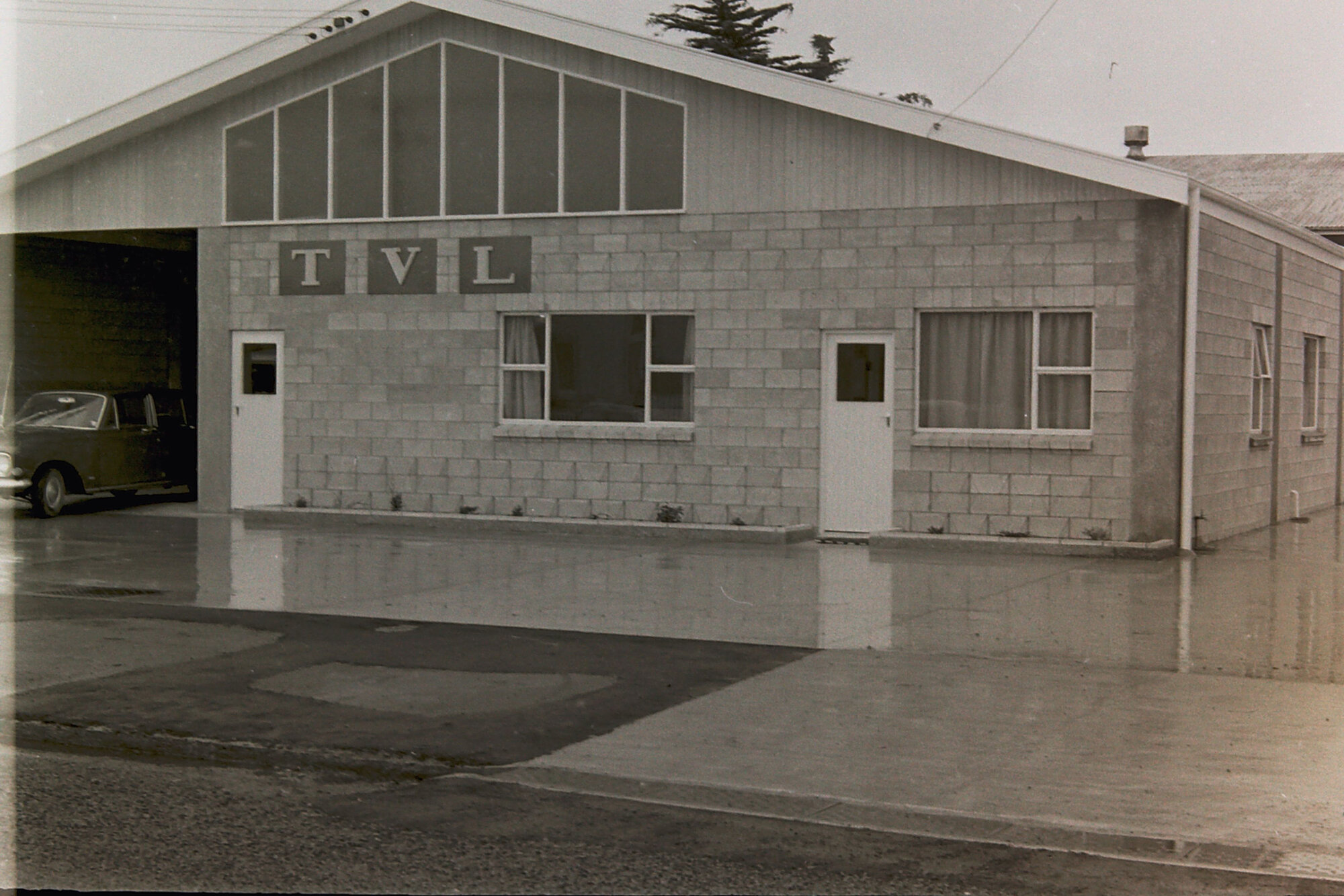 Tasman Vaccine Laboratory; Outside Building; ca. 1968