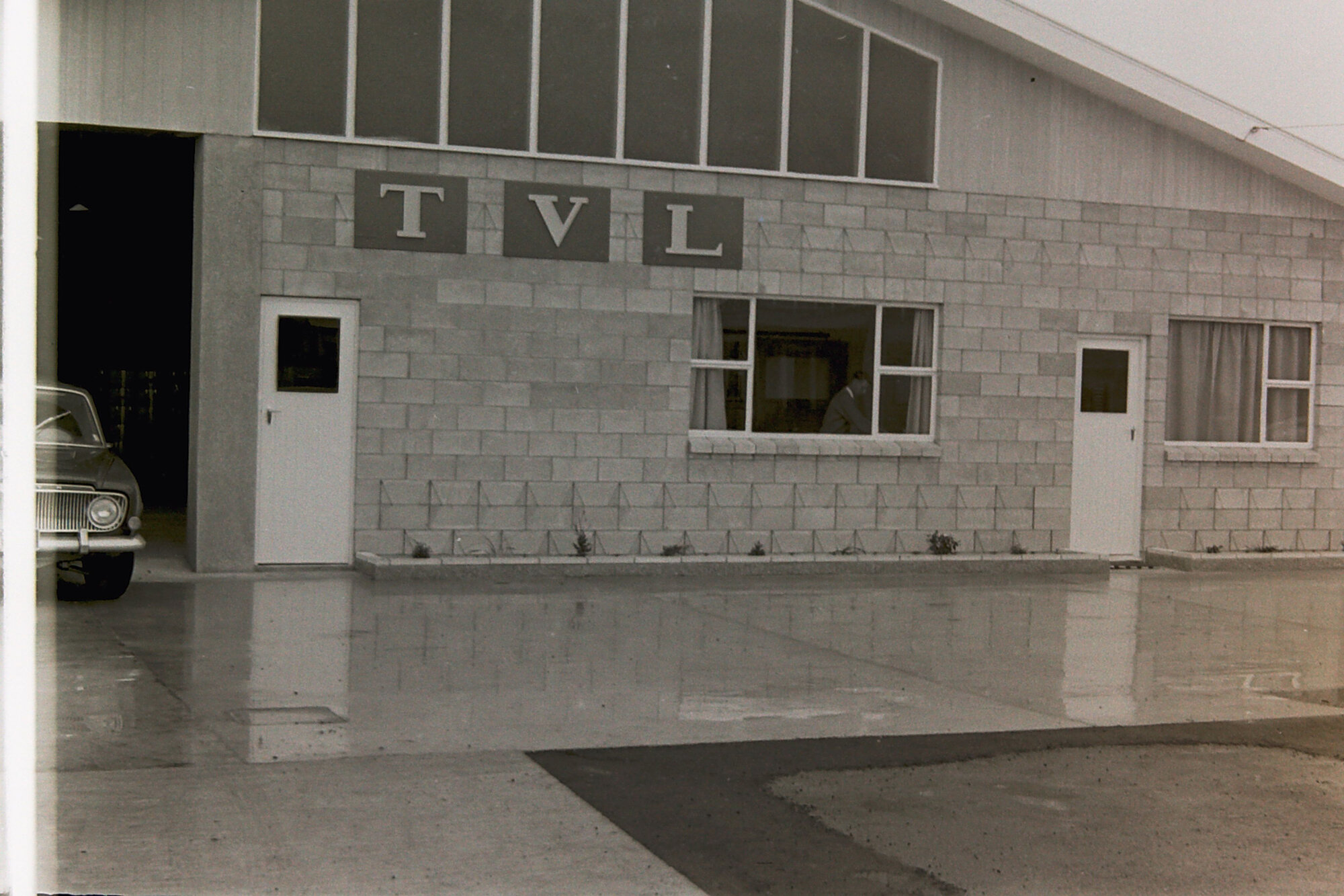 Tasman Vaccine Laboratory; Outside Building; ca. 1968