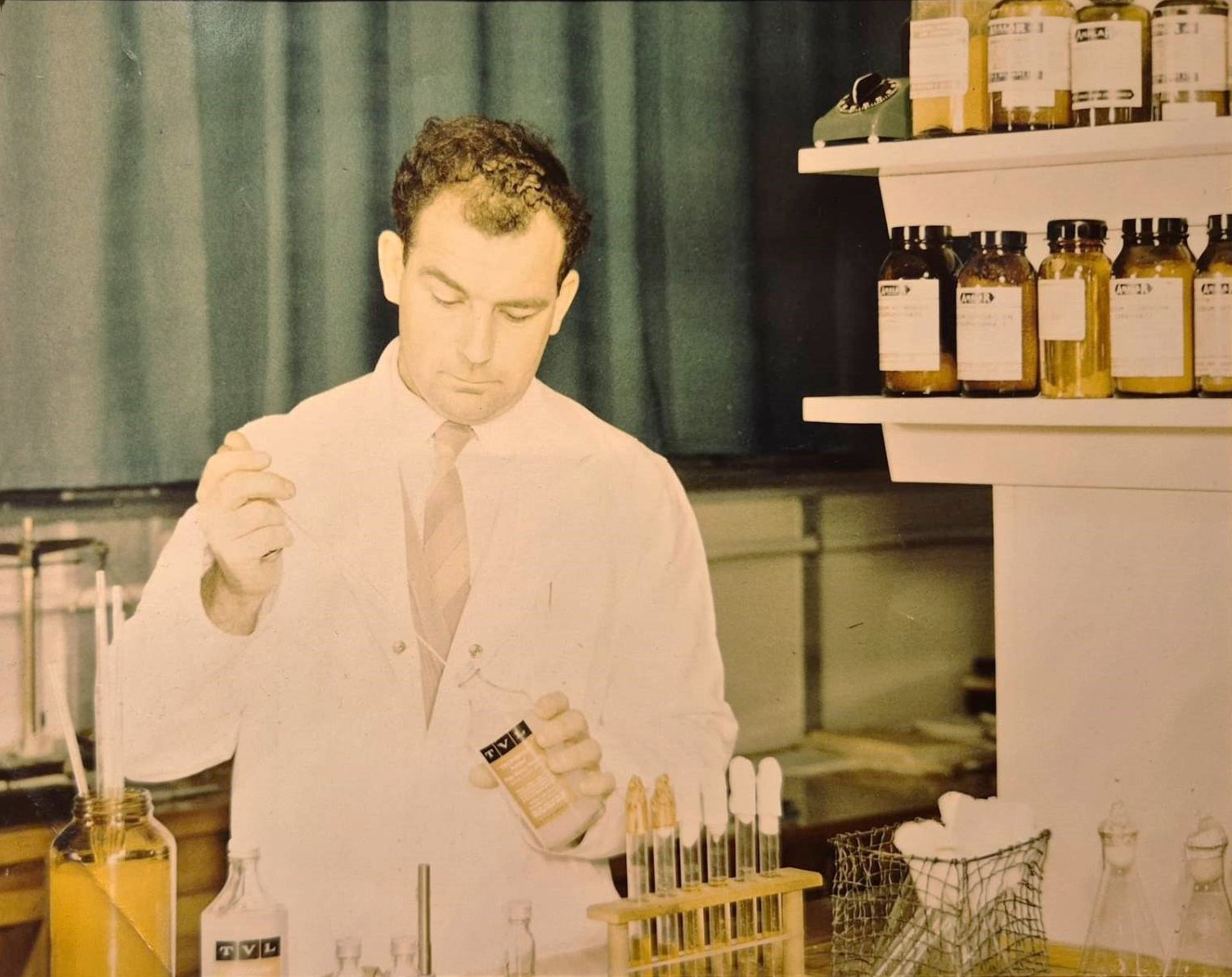 Tasman Vaccine Laboratory; David Liardet; ca. 1970s