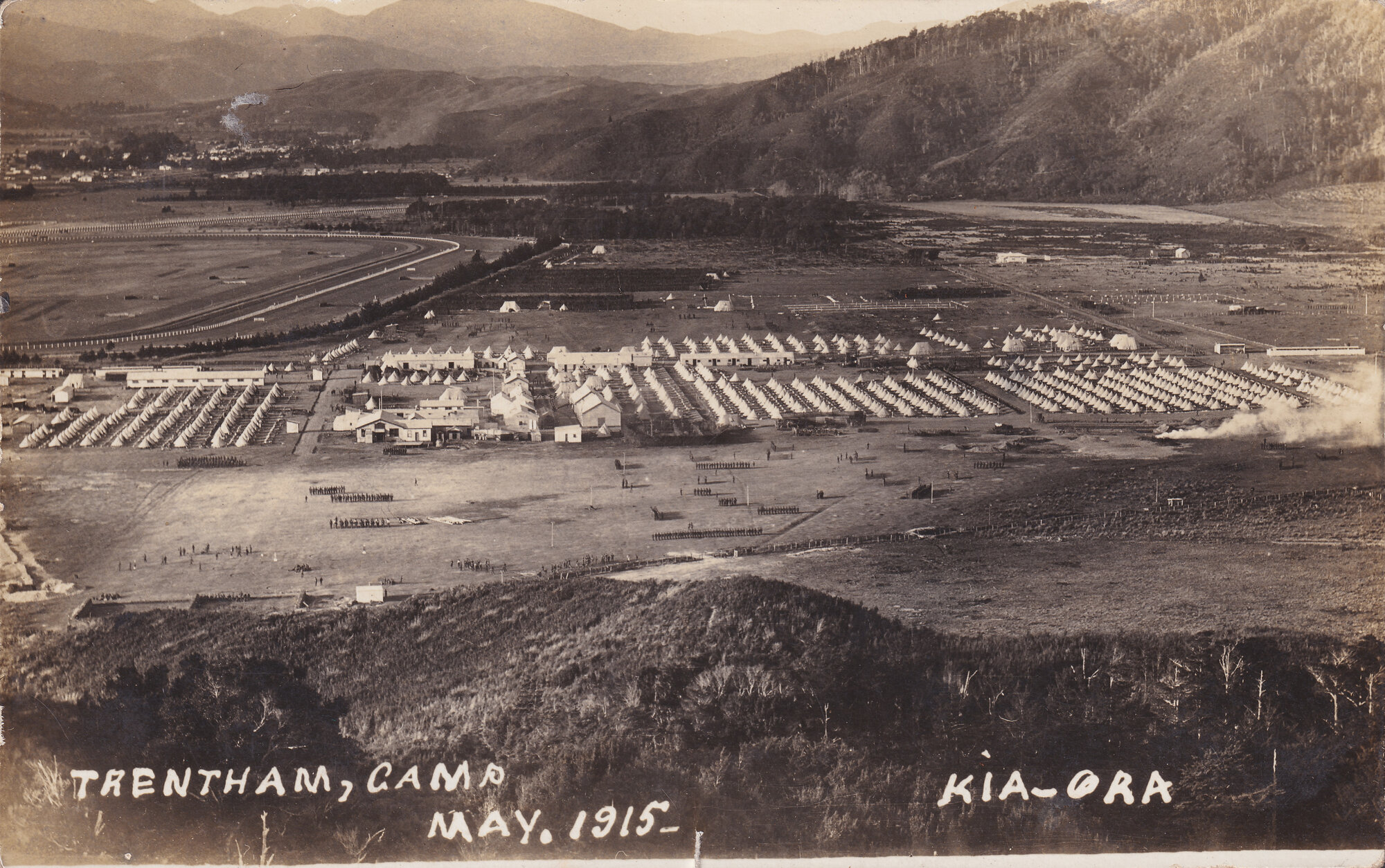 Trentham Military Camp; May 1915