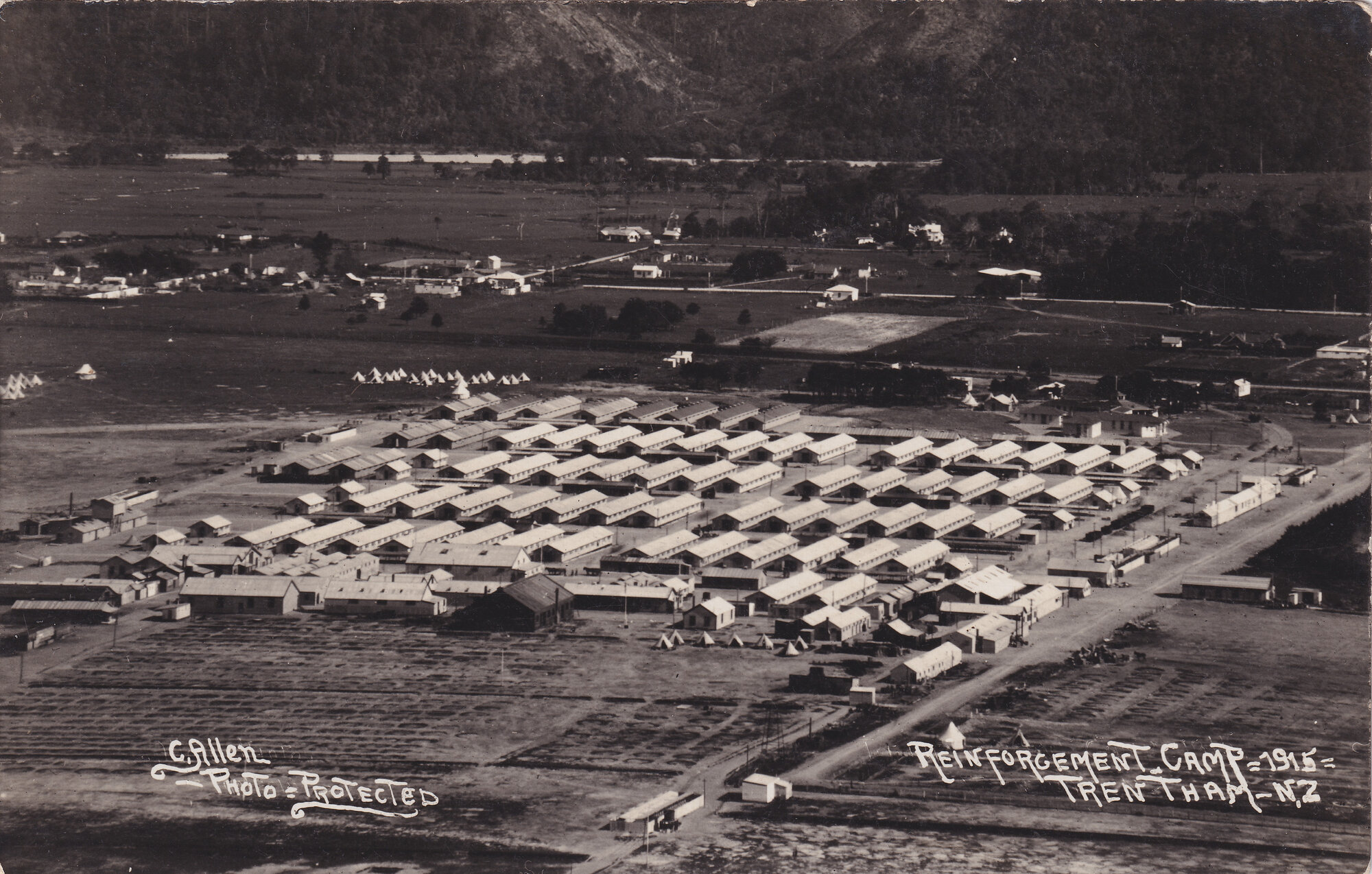 Trentham Military Camp; Reinforcement Contingent; 1915