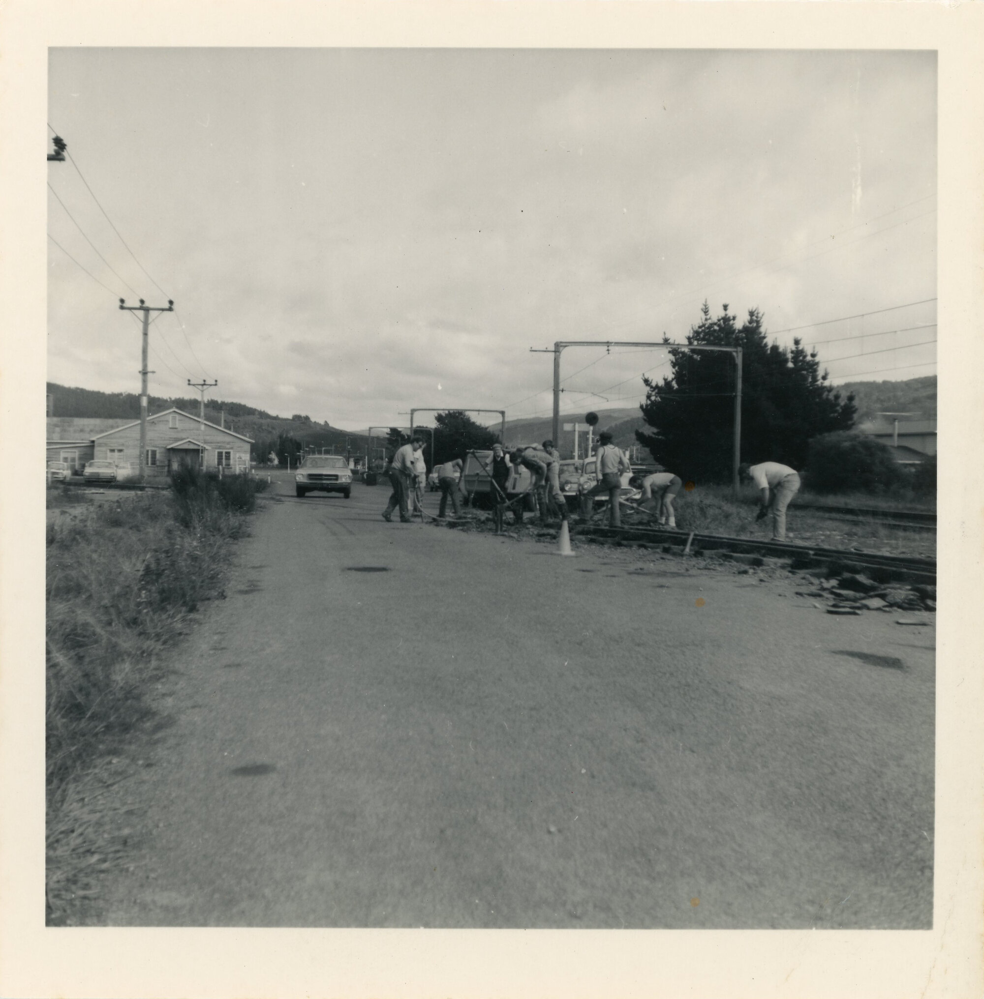 Ministry of Works; Trentham Railway Siding; ca. February 1976