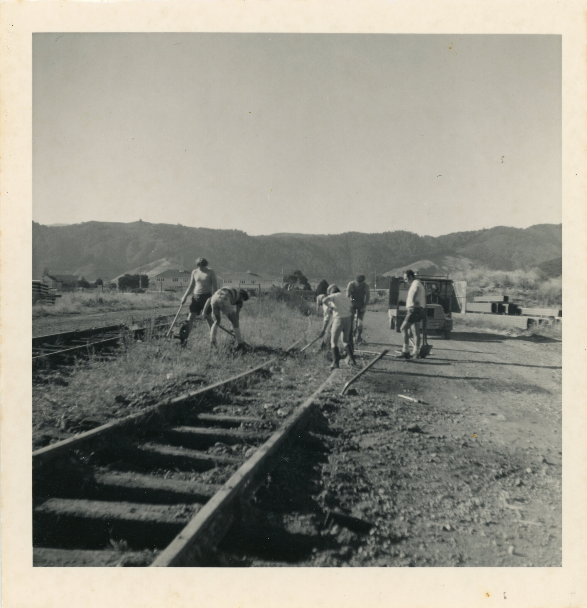 Ministry of Works; Trentham Railway Siding; ca. February 1976
