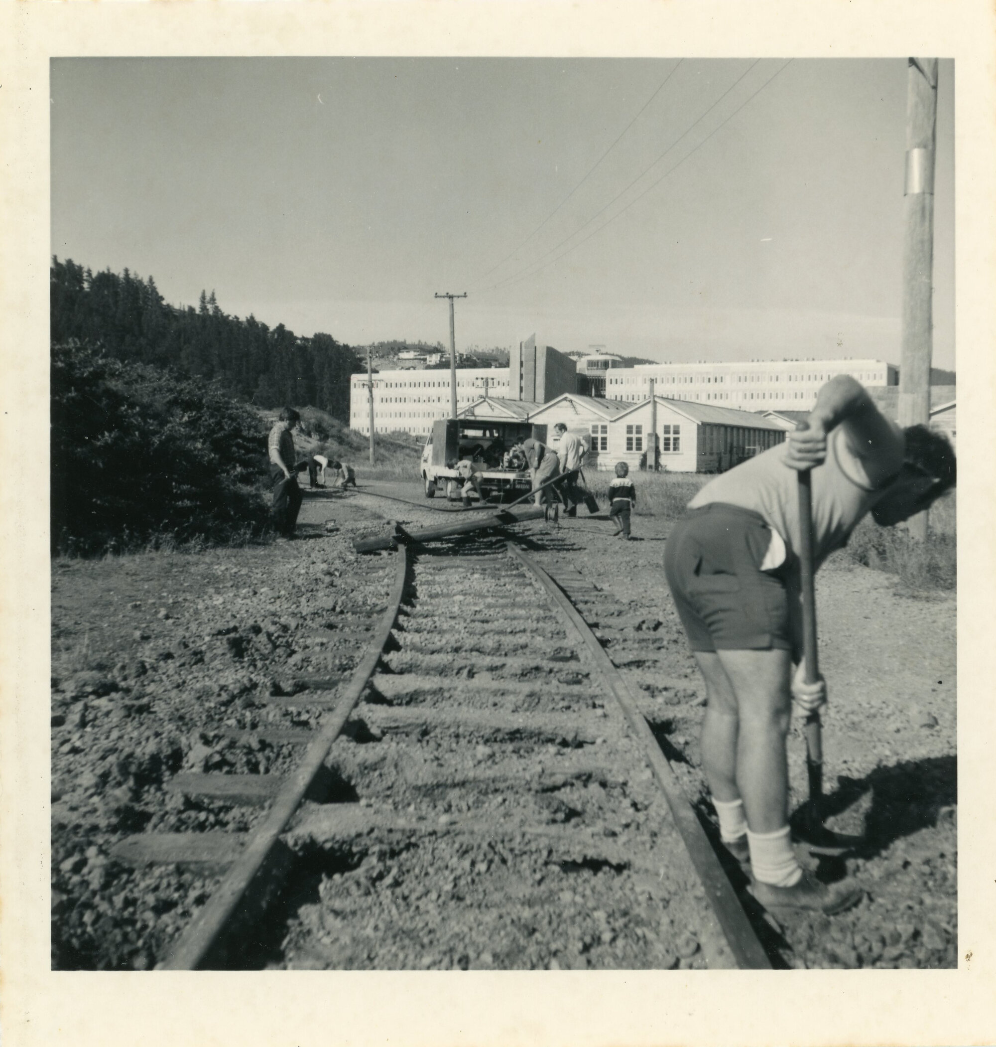 Ministry of Works; Trentham Railway Siding; ca. February 1976