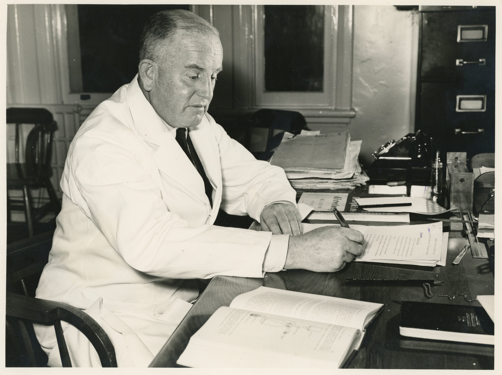 National Health Institute; Dr. James Blakelock; 1954