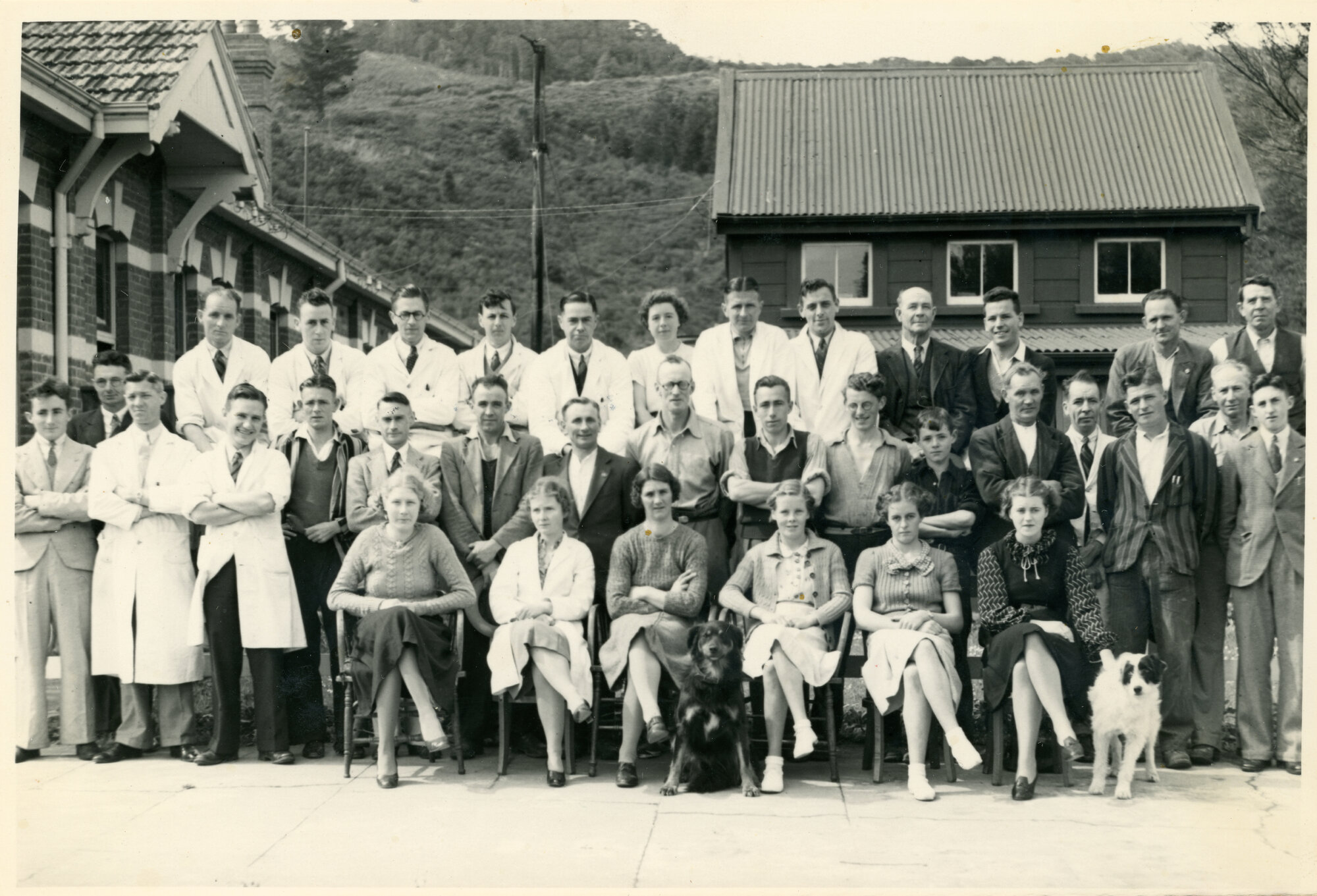 Wallaceville Animal Research Centre; Staff; ca. 1938