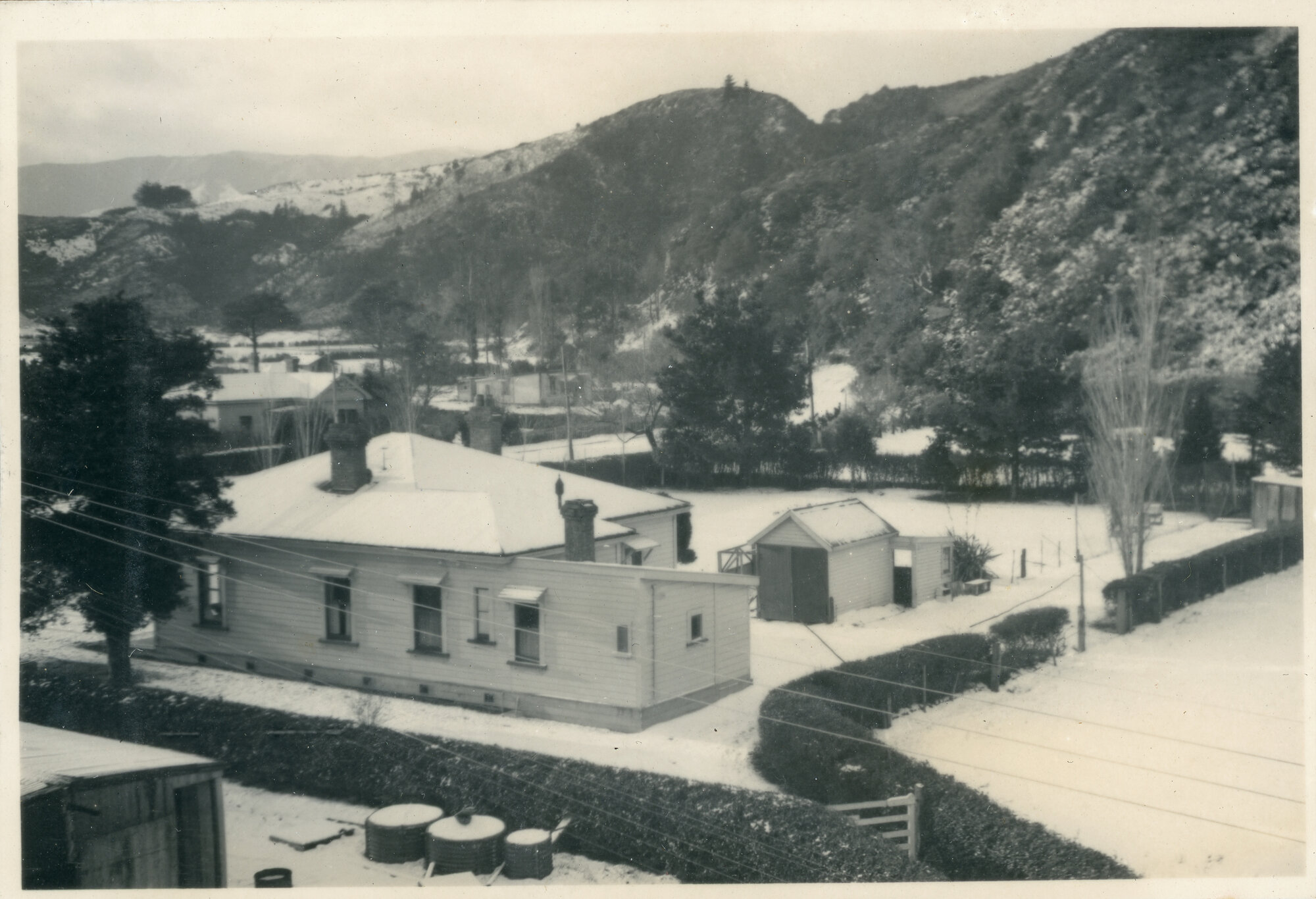 Wallaceville Animal Research Centre; Snow; 1939