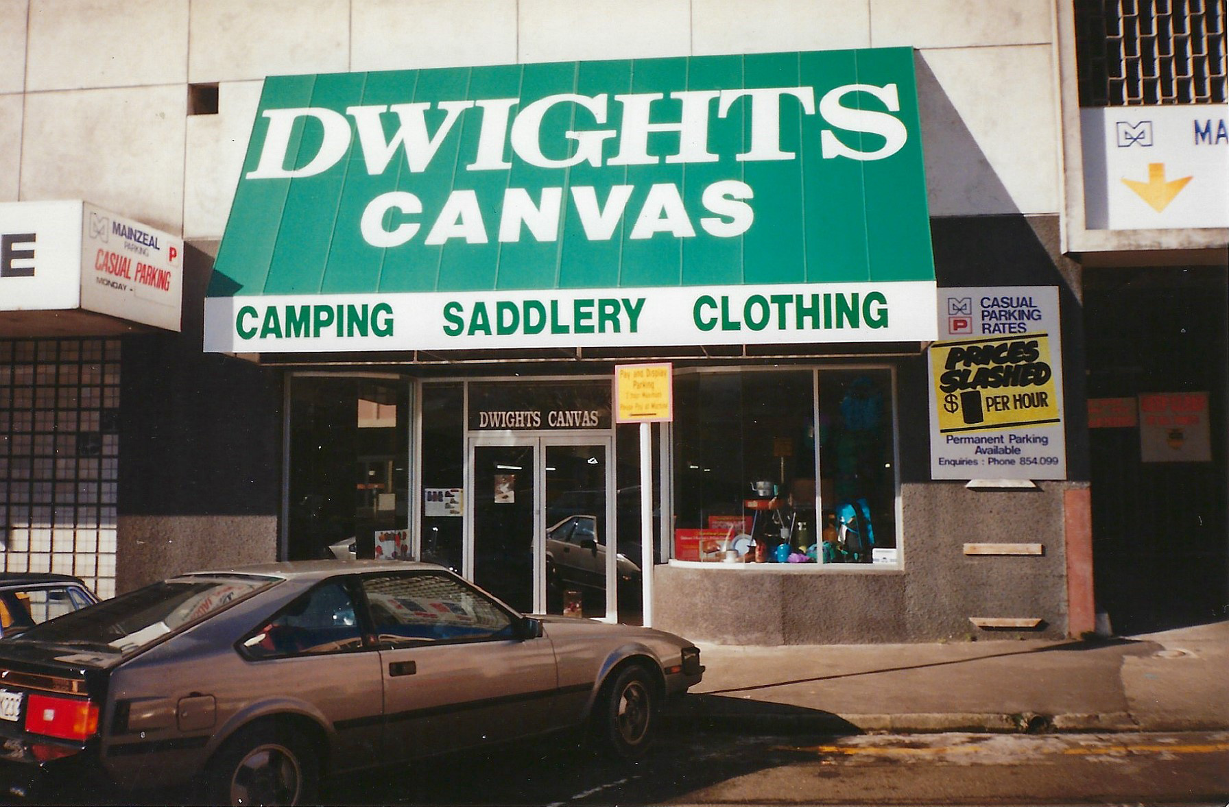 Dwights Outdoors; Dwights Canvas Storefront; no date