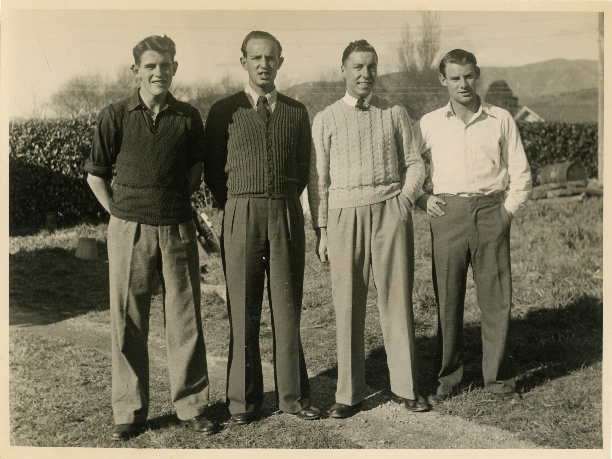 Wallaceville Animal Research Centre; P.D.P. Cadets; ca. late 1940s