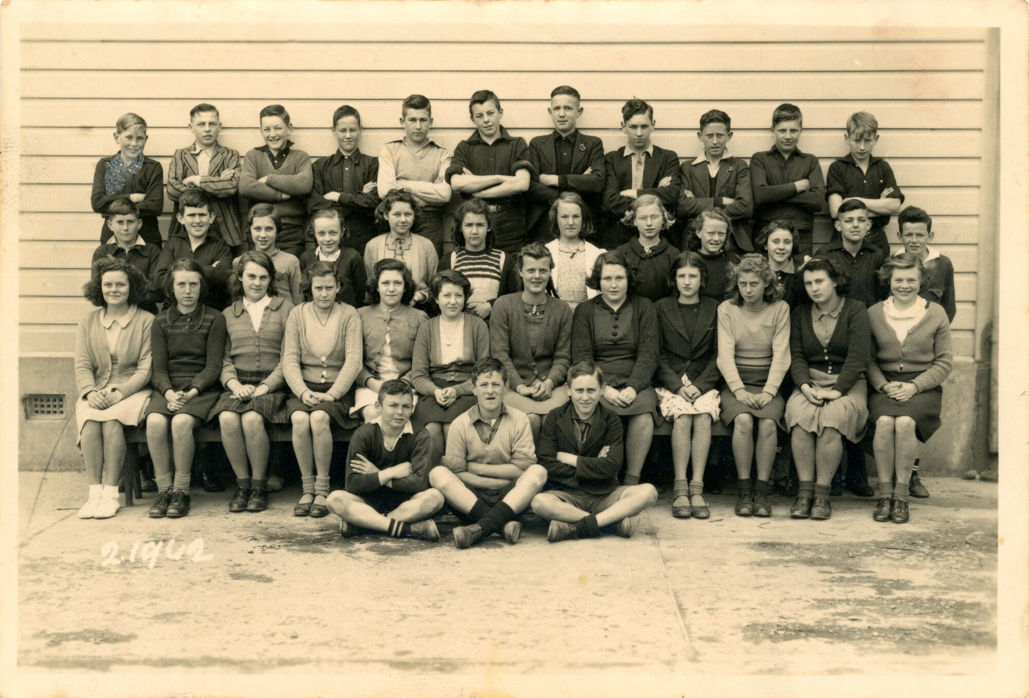 Upper Hutt School; Standard 6; 1942
