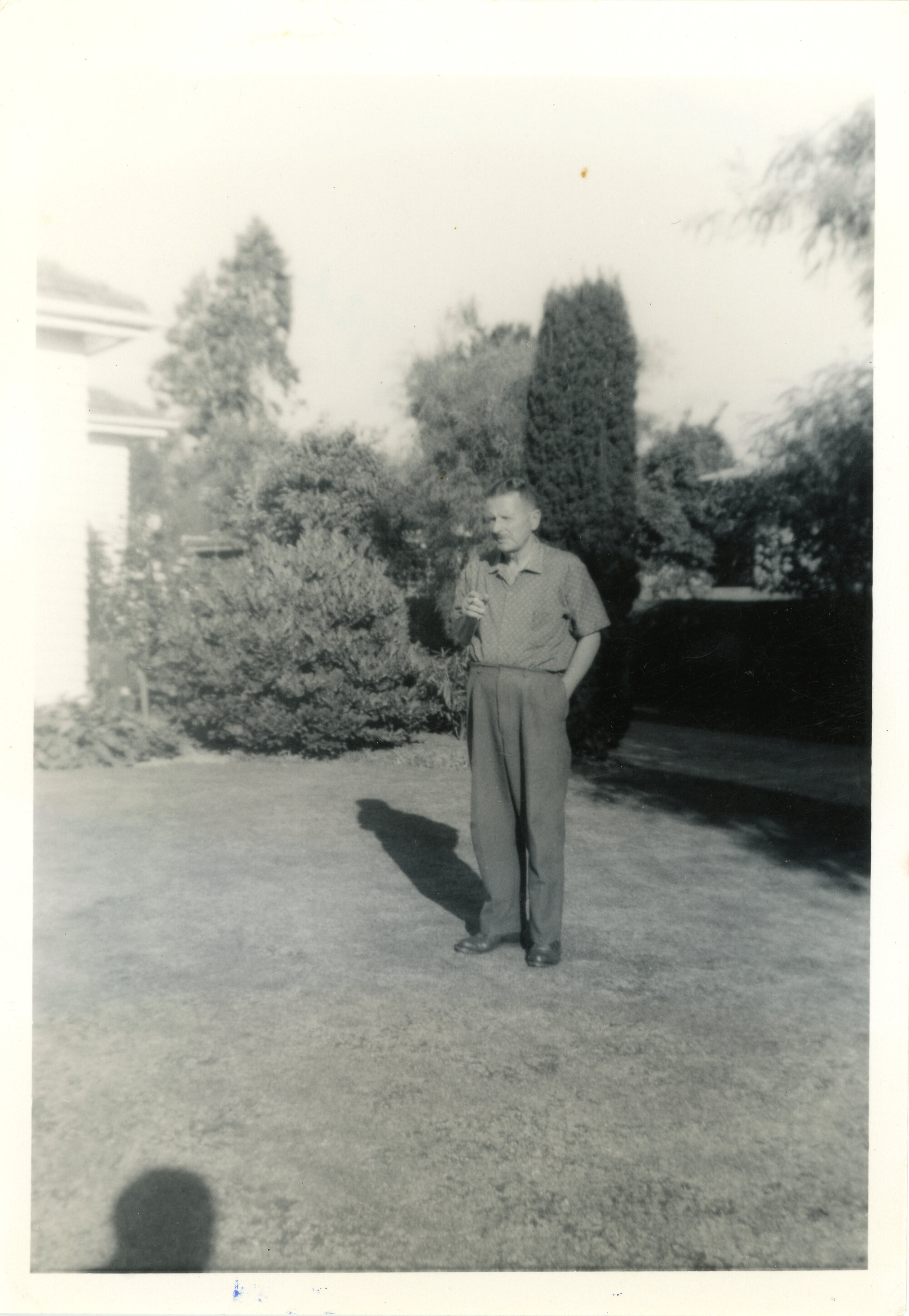 Sydney Josland at Golders Road; No date