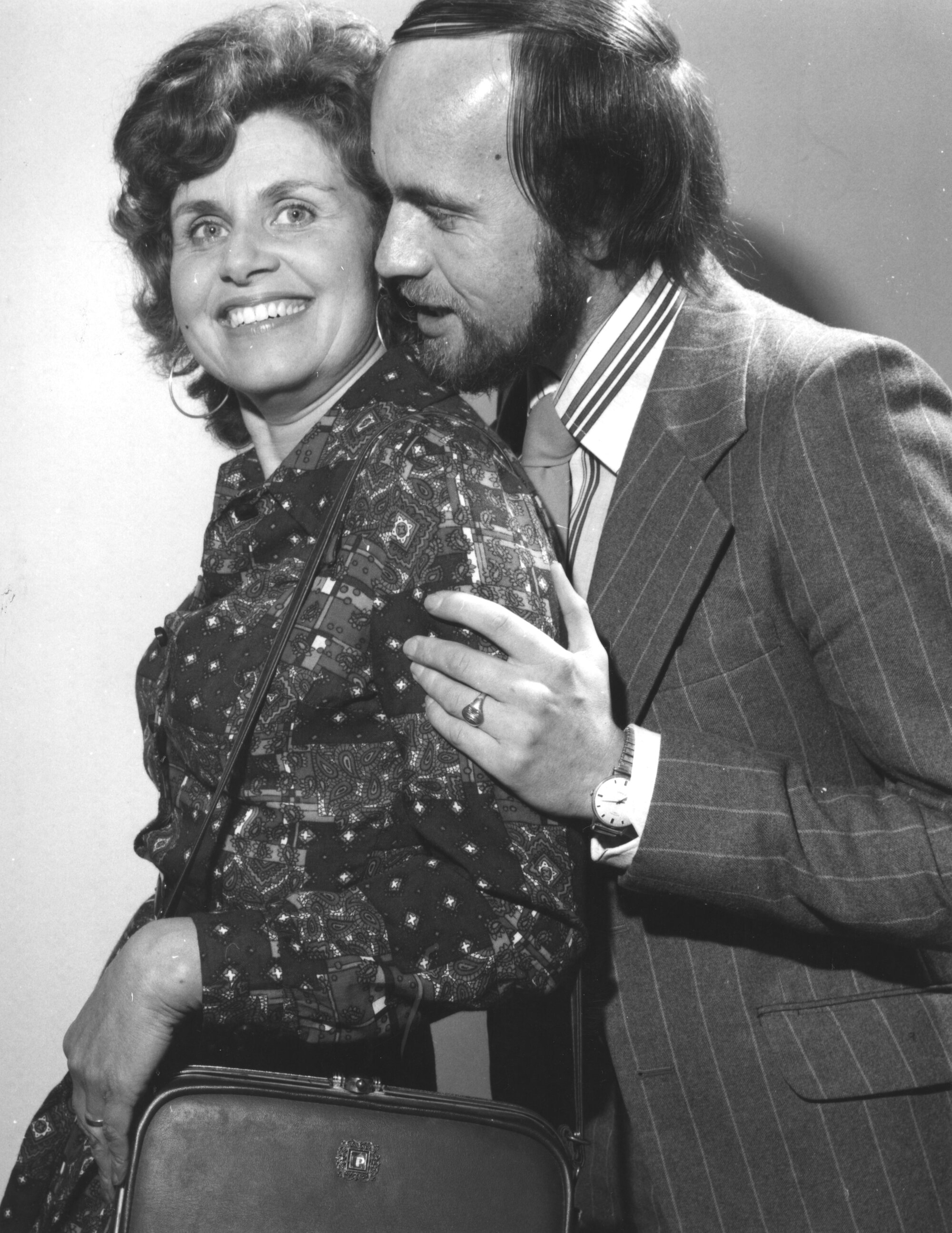 Heretaunga Players; Alfie: Pat Christianson, Derek Edwards.