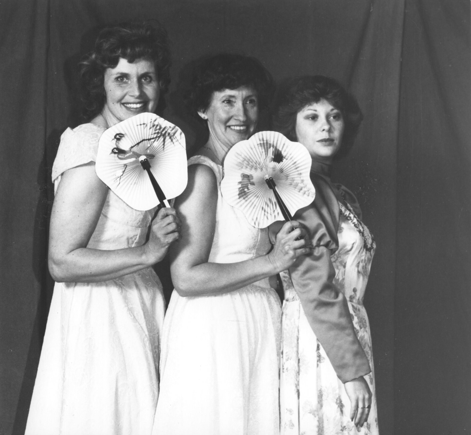 Heretaunga Players; Old-Time Theatre: Pat Christianson, Joan Moran, Kim Ellis.