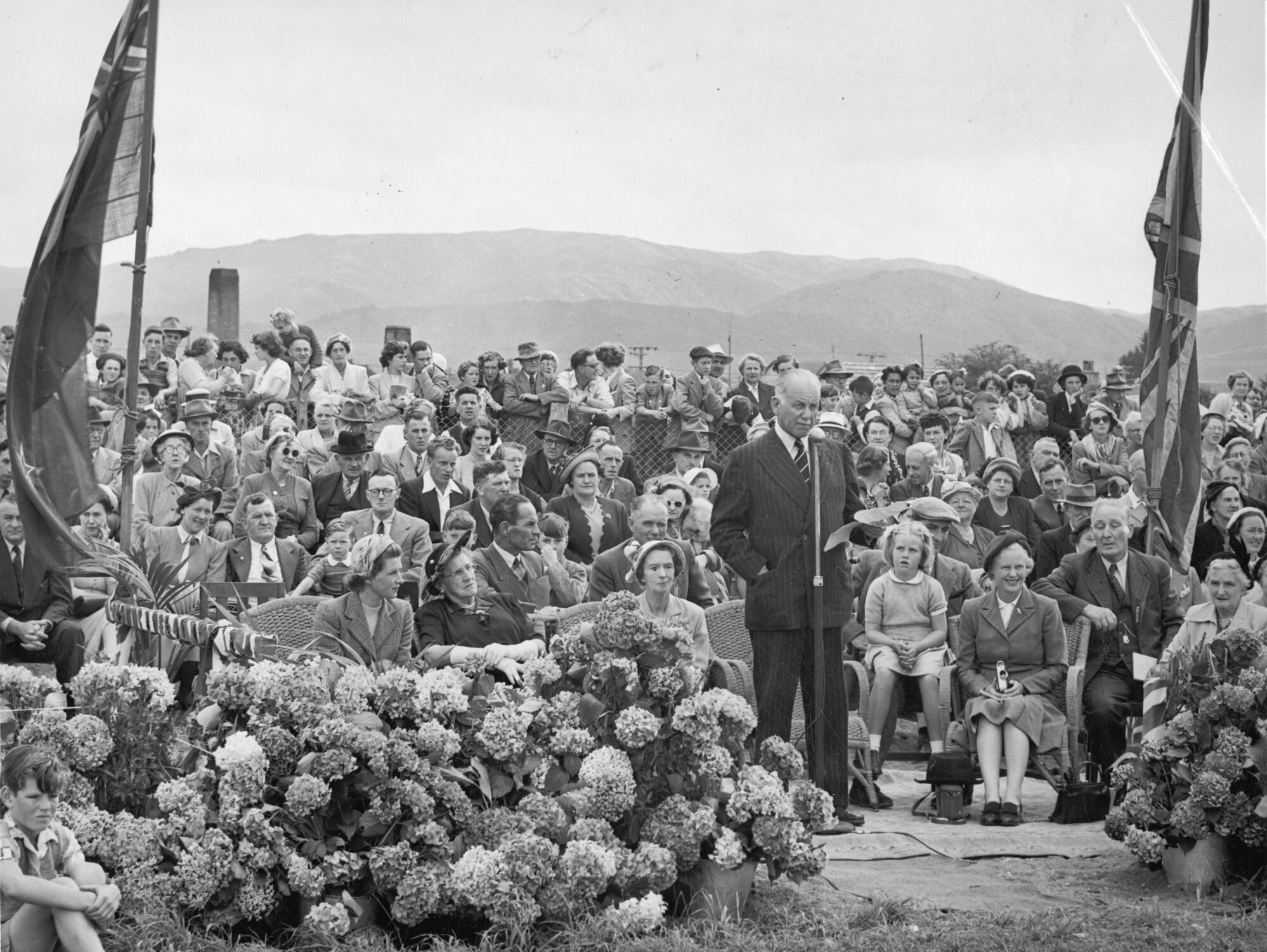 A &amp; P show, Maidstone Park; opened by Governor-General Sir Willoughby Norrie