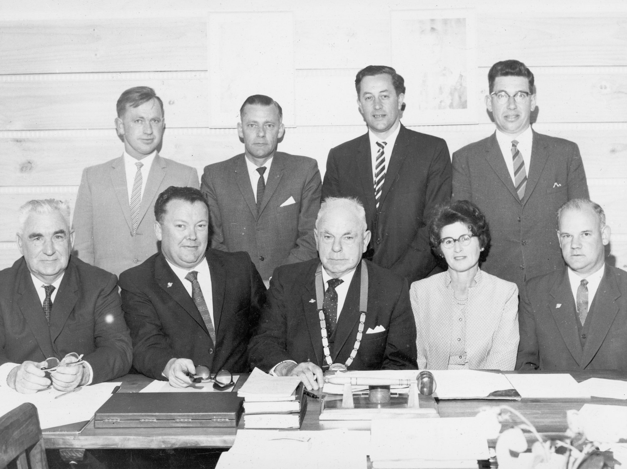 Upper Hutt Borough Council members 1962.