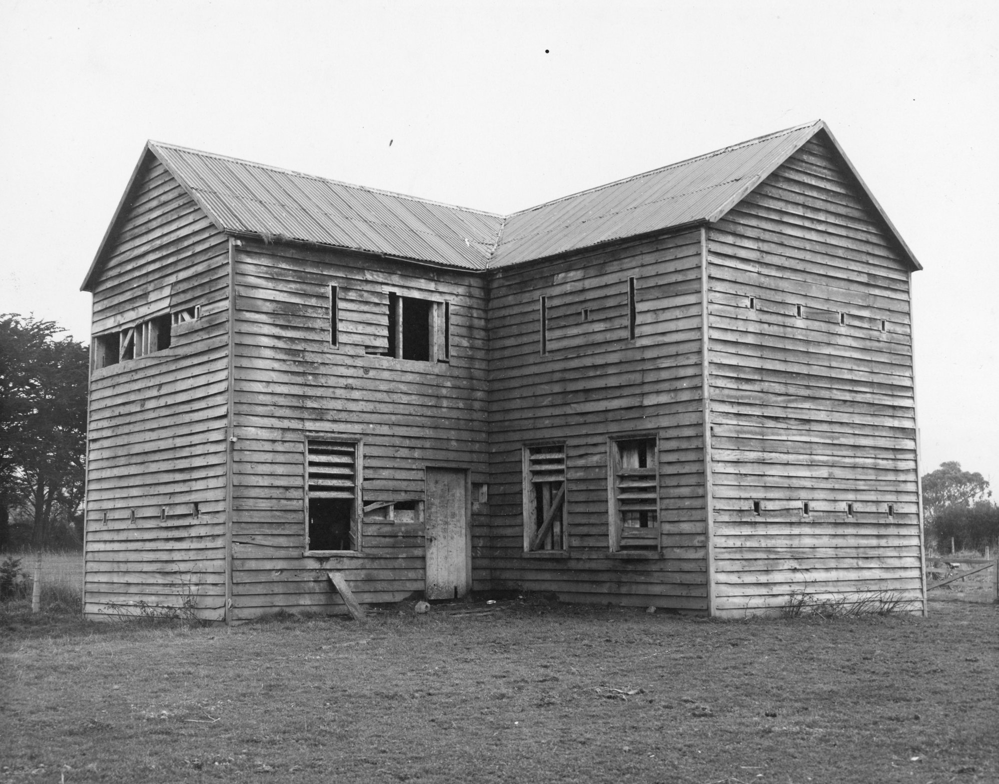 Blockhouse; exterior, prior to restoration. [P2-607-1510]