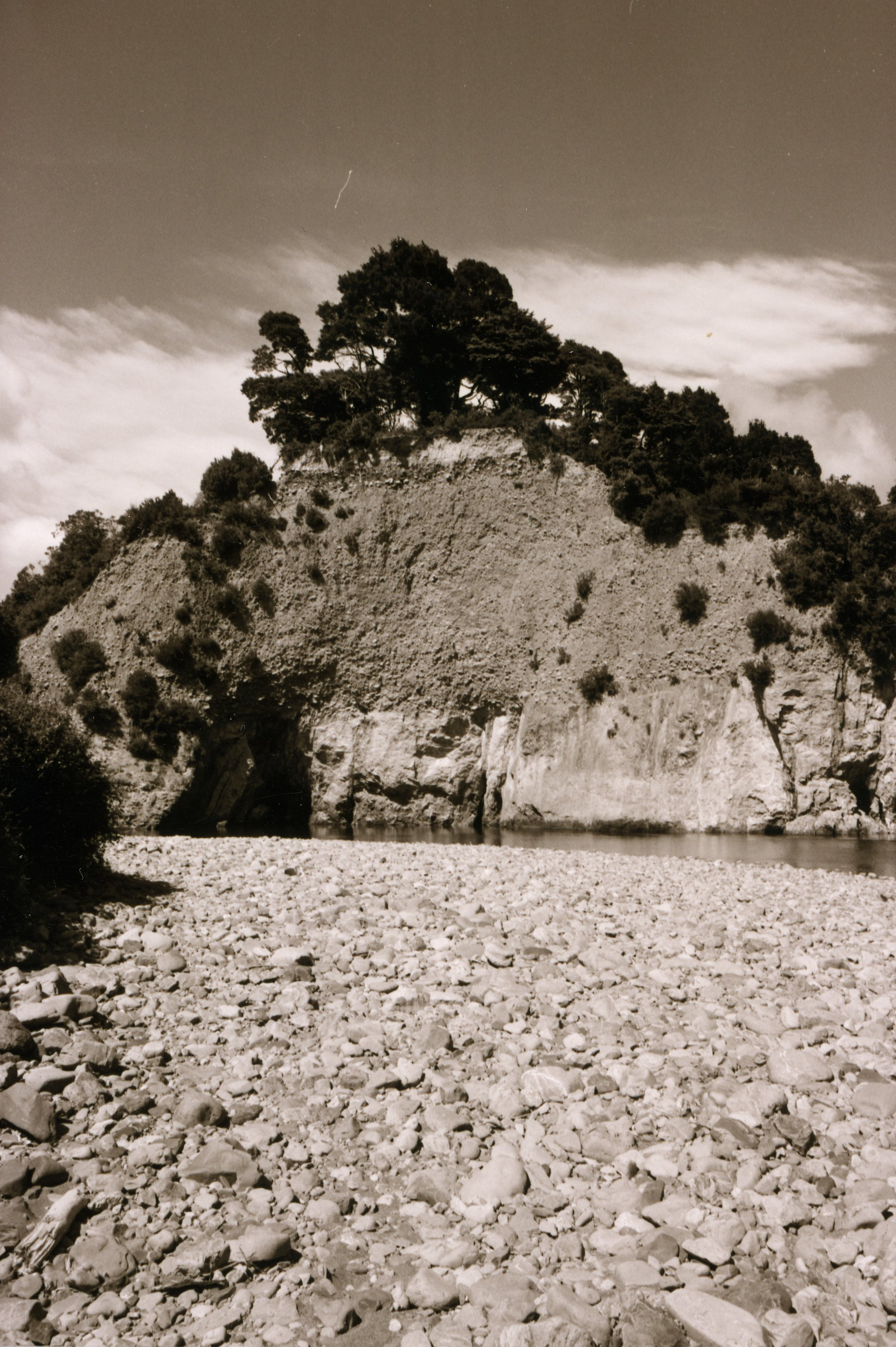 Te Mārua; Māori lookout.
