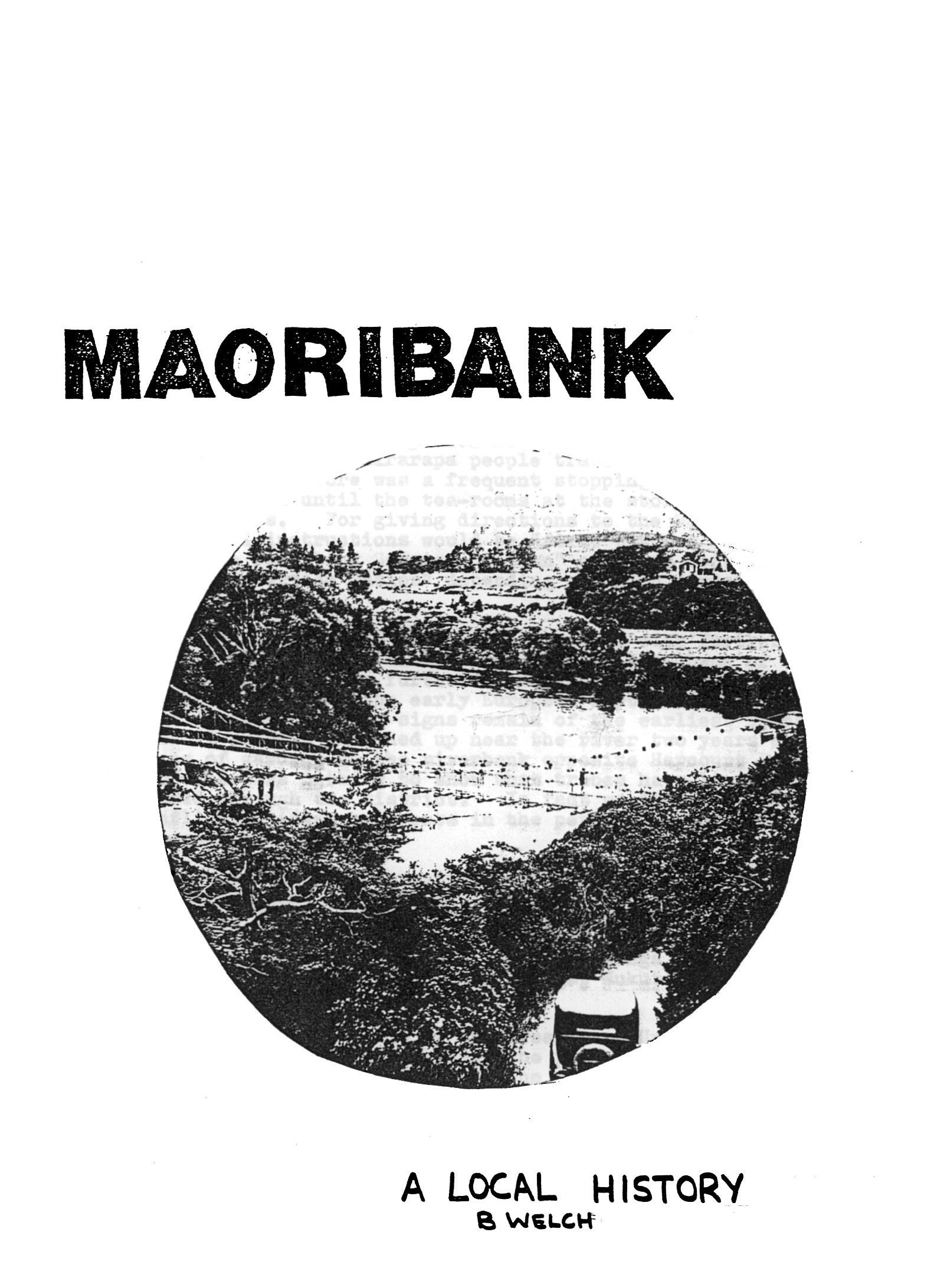 Maoribank A Local History [Publication 176]