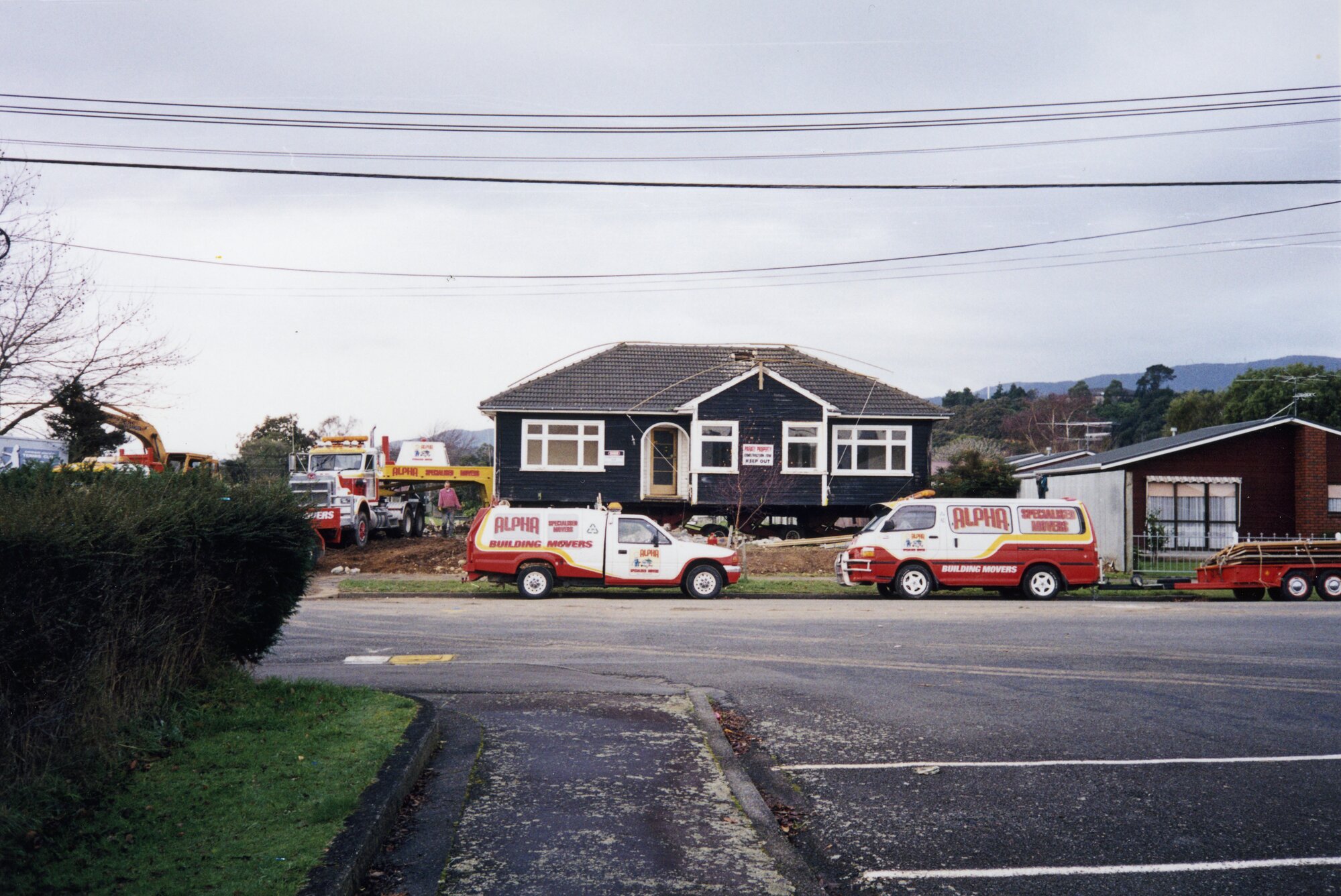 House relocation; King Street, for extension of tennis courts.