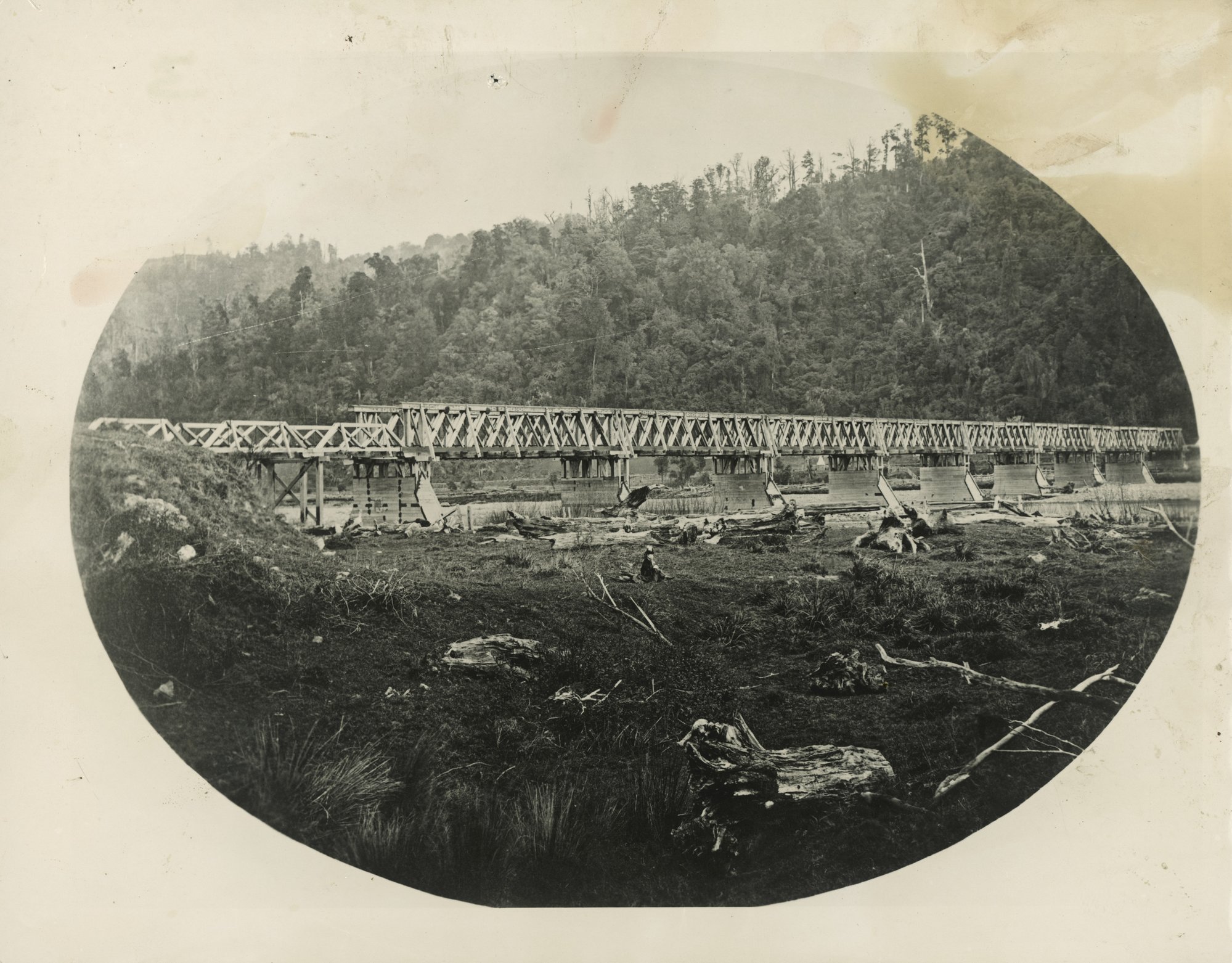 Silverstream railway bridge 1 (1875-1903).