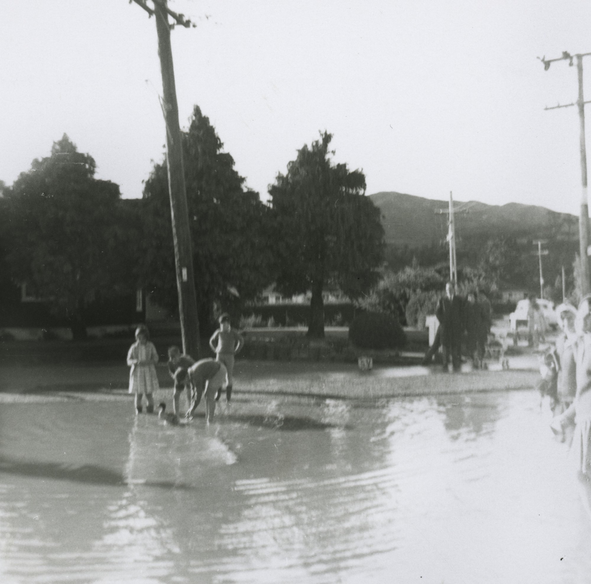 Flood, 1965; corner of Longfellow Street and Shakepeare Avenue.