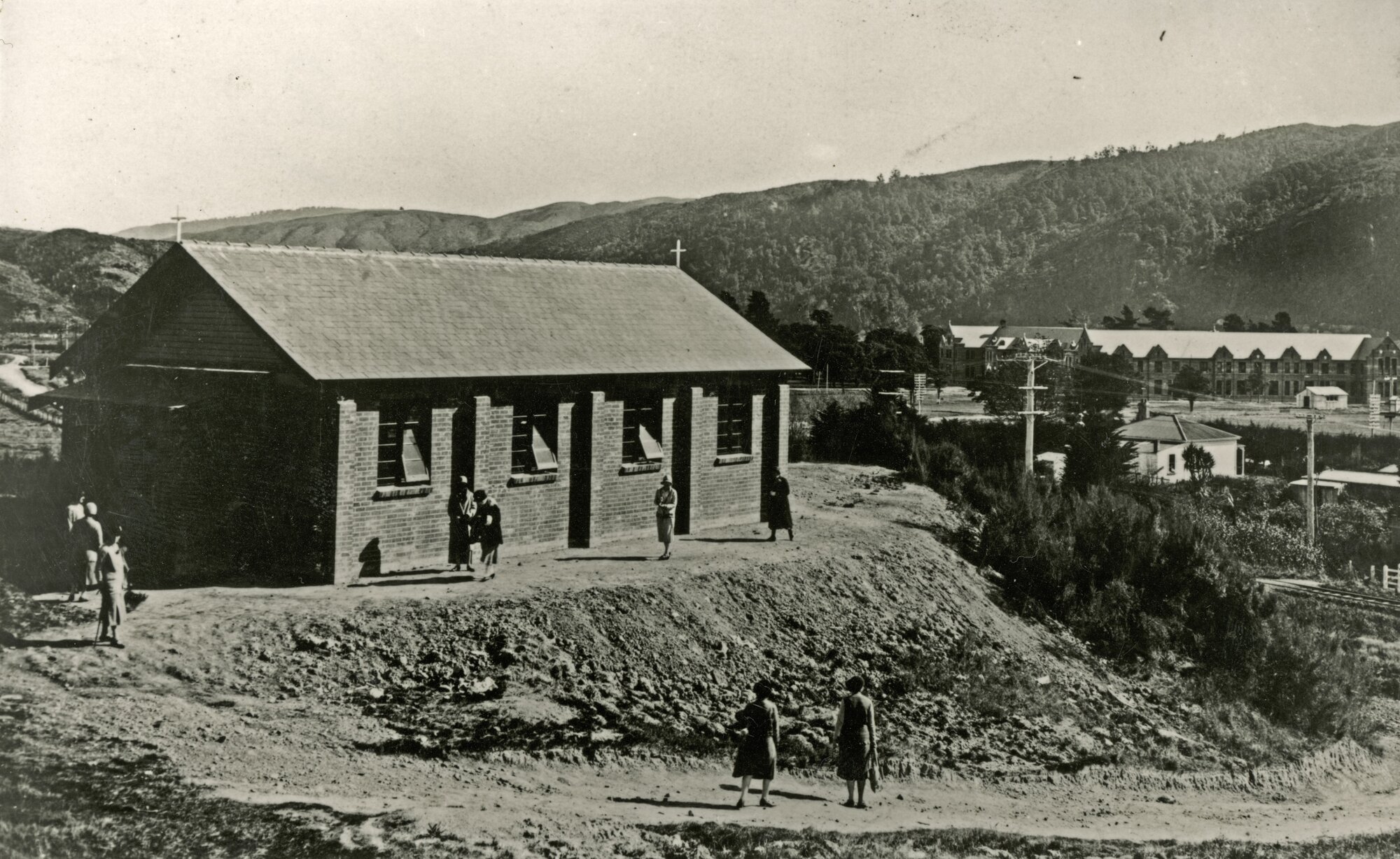 St Mary's Anglican Church, Silverstream, nearing initial completion.