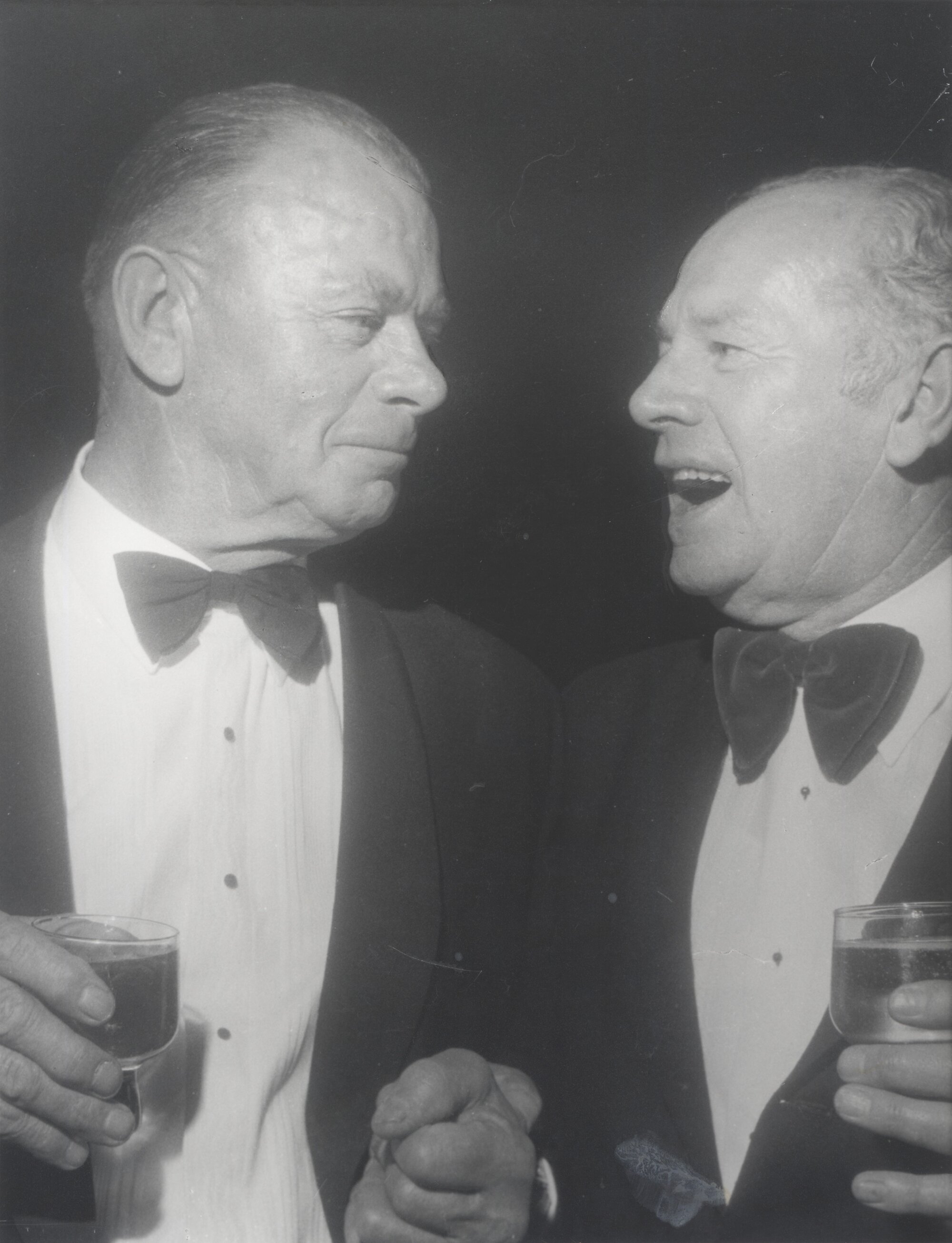 RSA ball; 1973.  "Griff" Field and President Maurice Basil-Jones. [P3-233-1310]