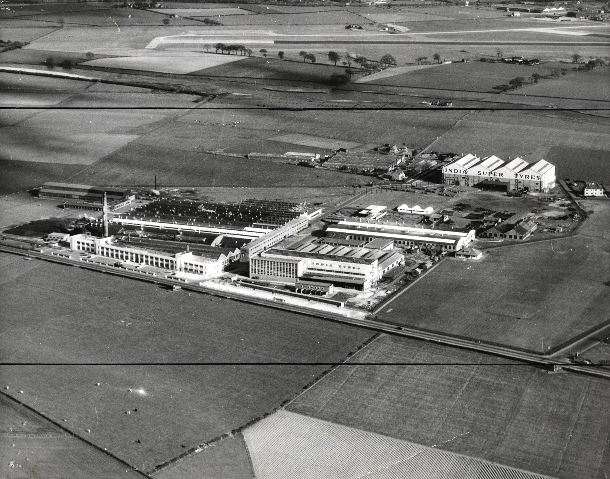 India Tyres factory, Inchinnan; near Glasgow, (a Dunlop subsidiary company)