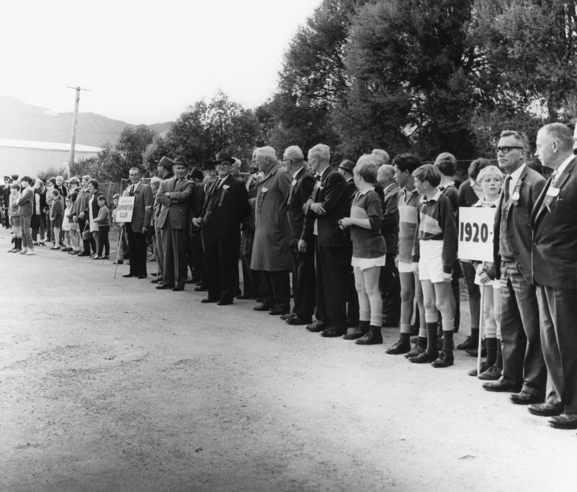Upper Hutt Rugby Club jubilee parade  1A; groups from the tail of the procession.
