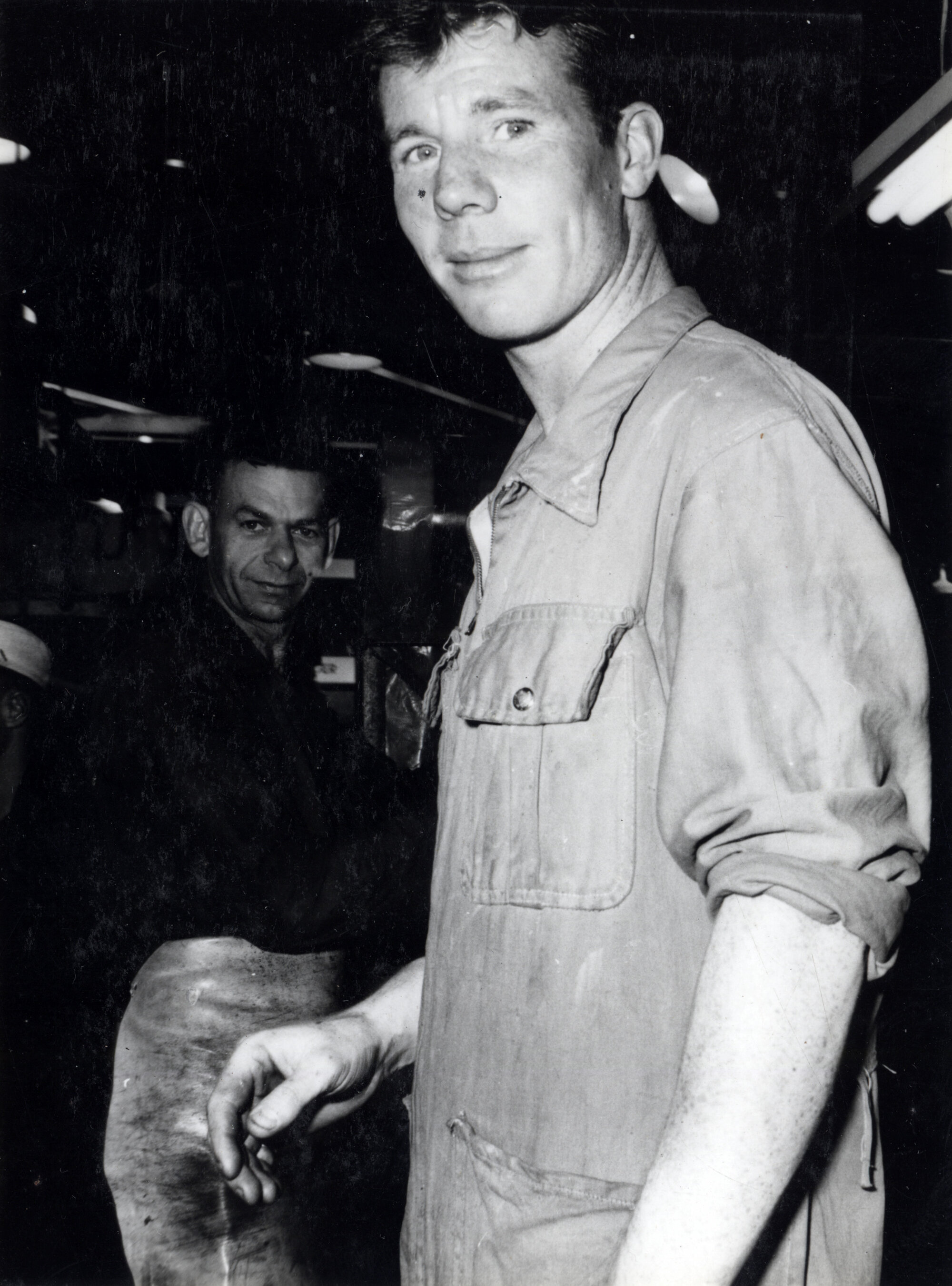 Dunlop people; Basil Perry, Tom O'Hare.