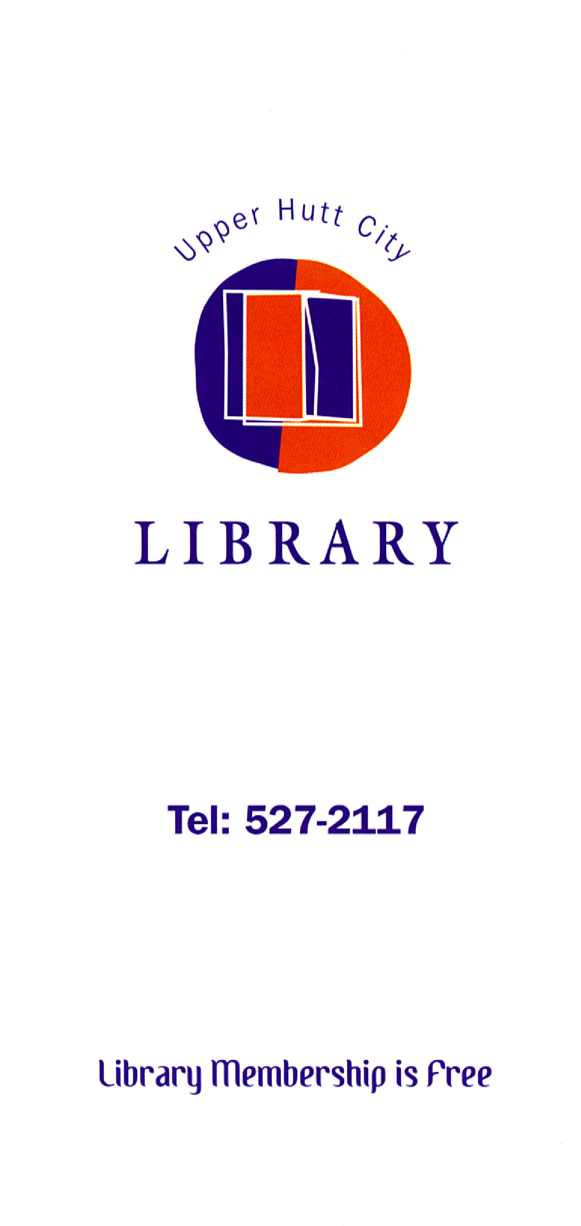 Upper Hutt City Library pamphlet | Upper Hutt Libraries