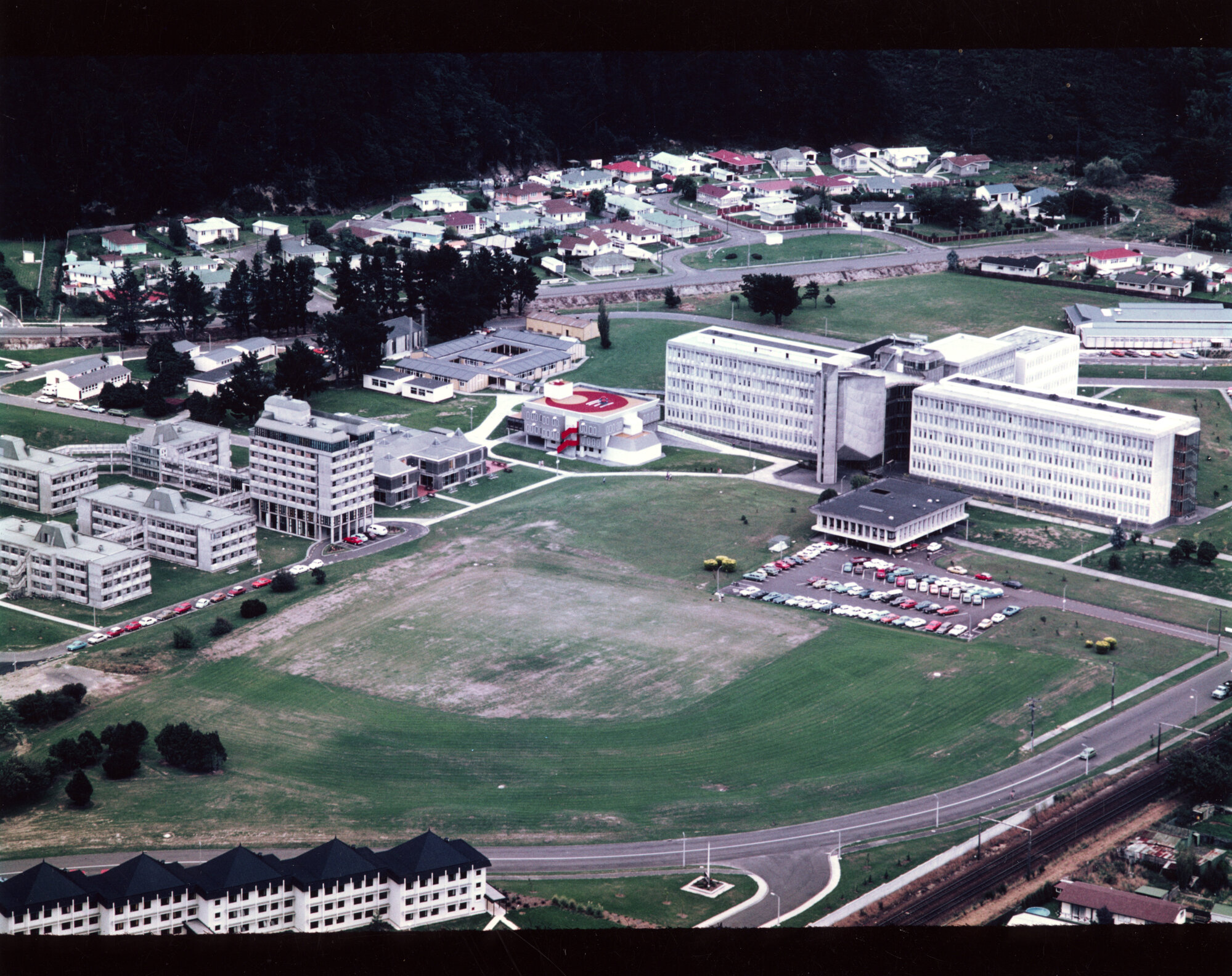Central Institute of Technology; aerial view from the north-east.