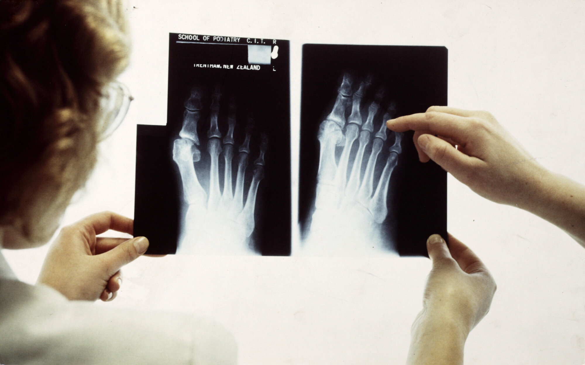 Central Institute of Technology in operation; school of podiatry; x-rays.
