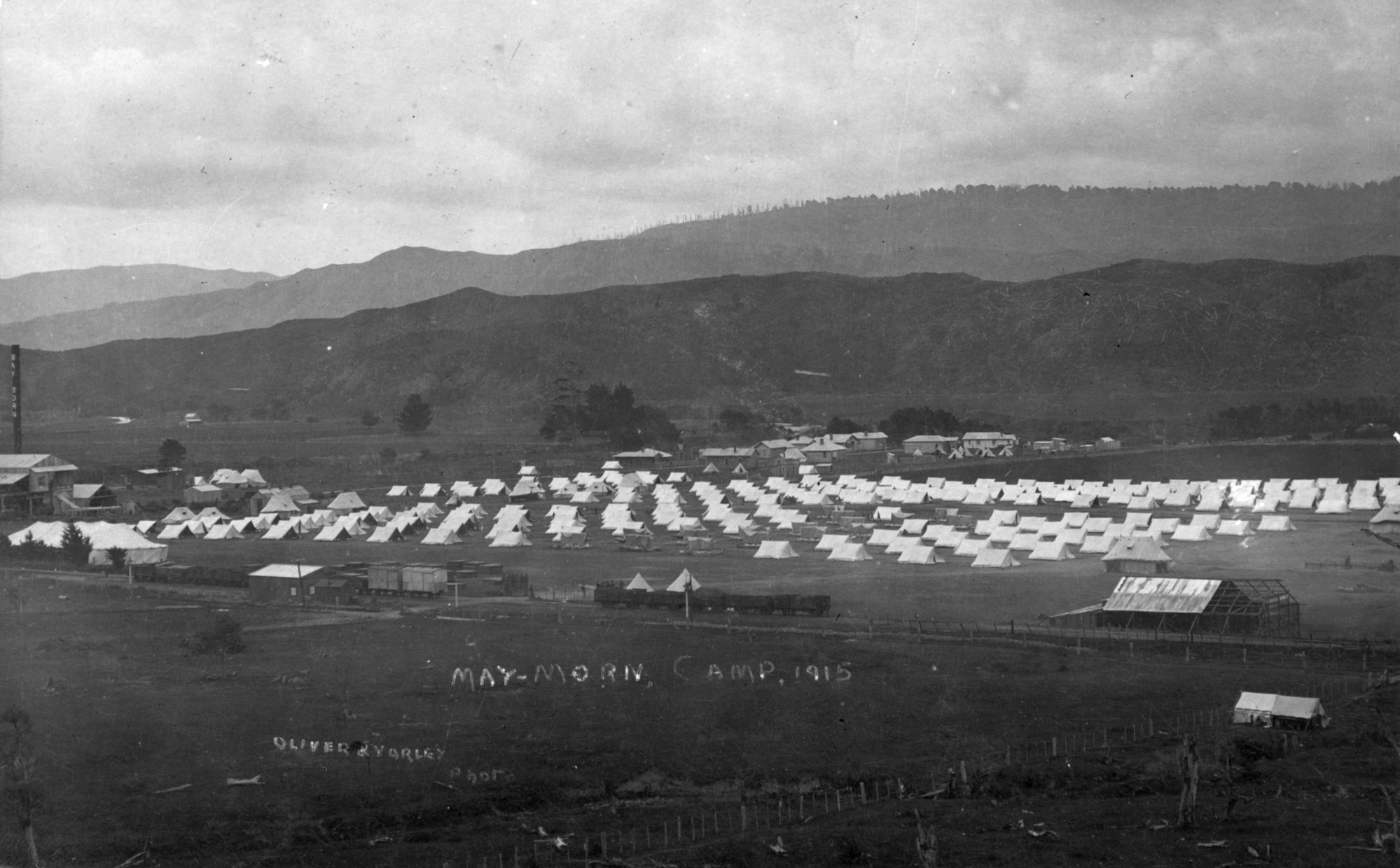 Maymorn army camp 1915.