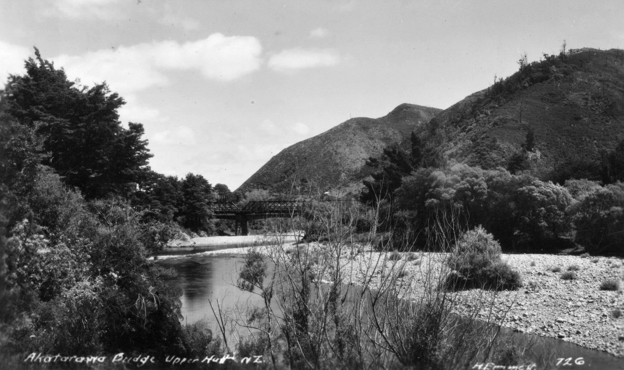 Birchville bridge 1; Te Awa Kairangi / Hutt River; Rata Street to Bridge Road