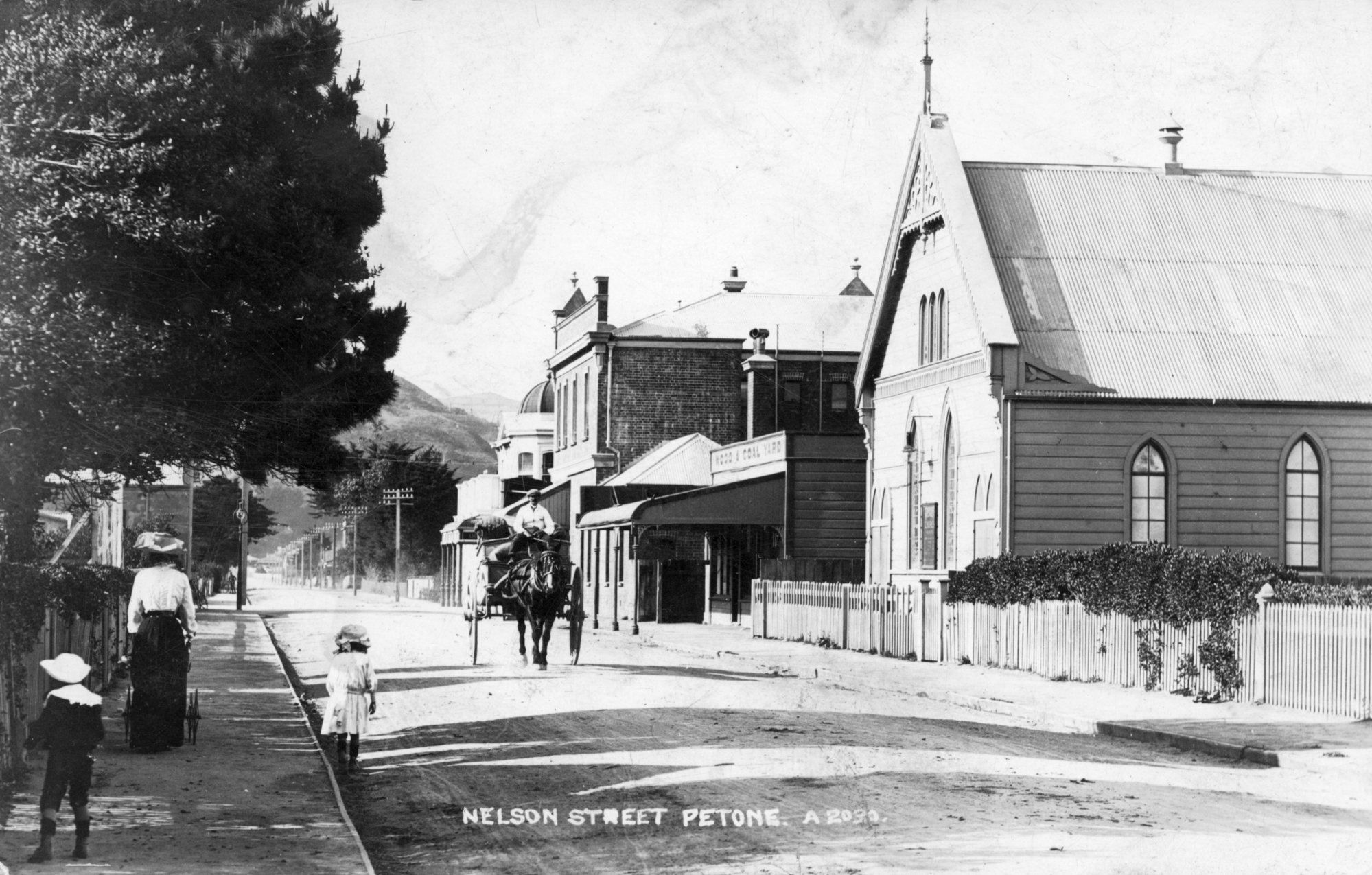 Nelson Street, Petone, 1911.