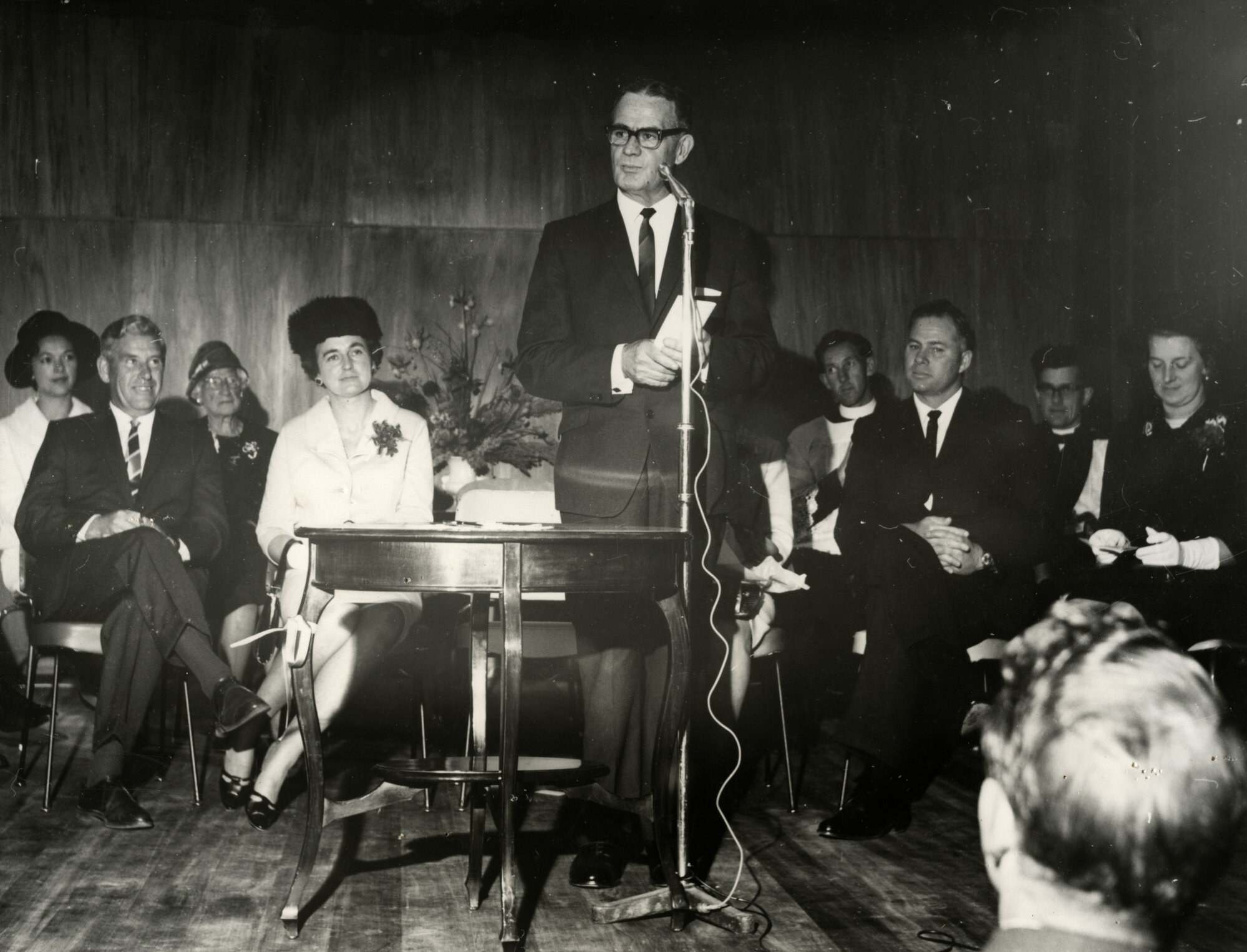 Hapai Club; Fergusson Drive building opening by Don McKay, Minister of Health 5