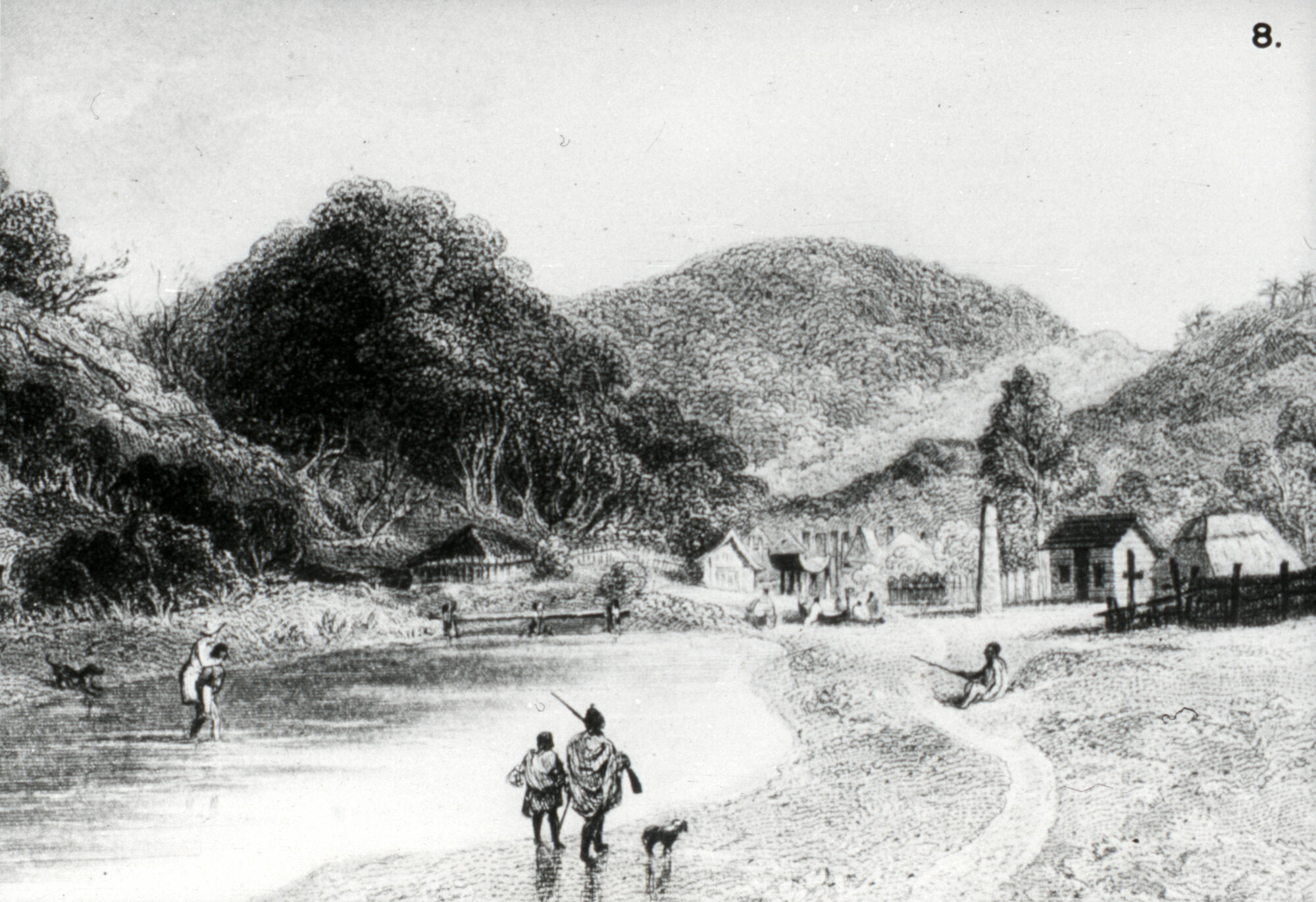 Hutt Valley History  8; Early History 008; road to Wellington.