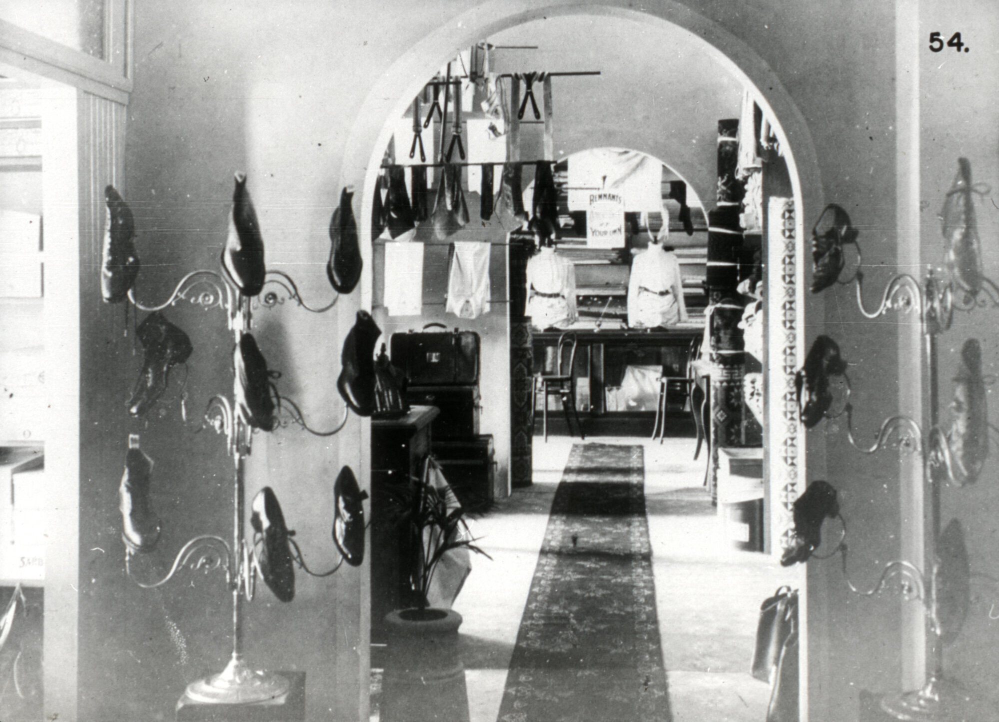 Hutt Valley History 54; Industry and Commerce 012; unnamed department store.