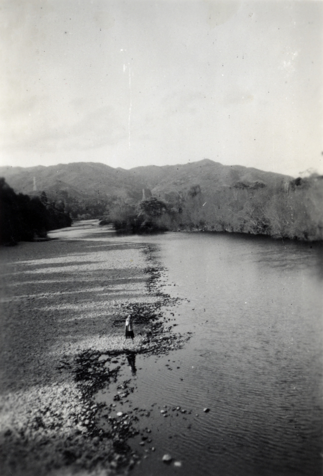 Te Awa Kairangi / Hutt River; Whakamoonie, from Moonshine Road bridge