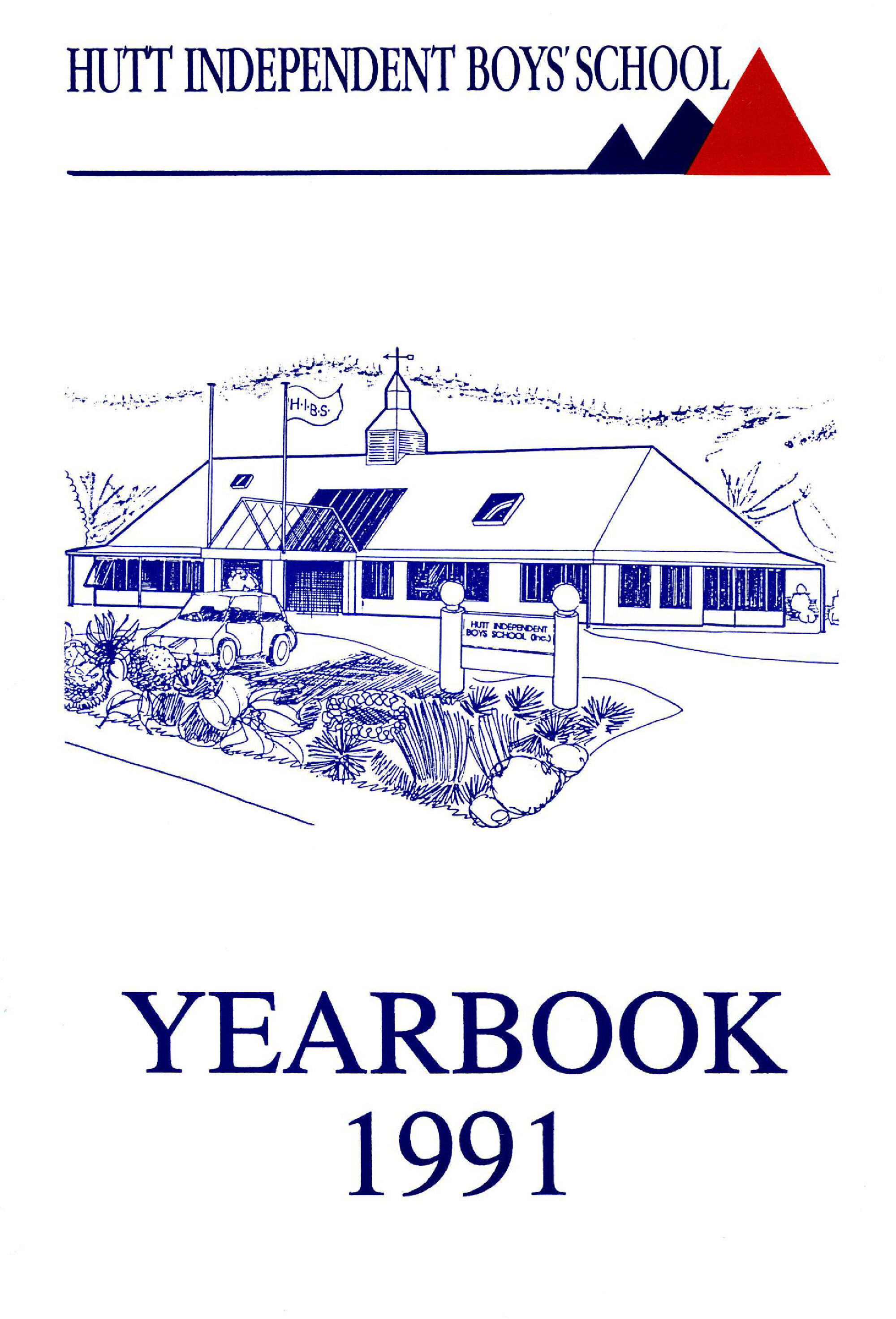 Hutt Independent Boys' School Yearbook 1991
